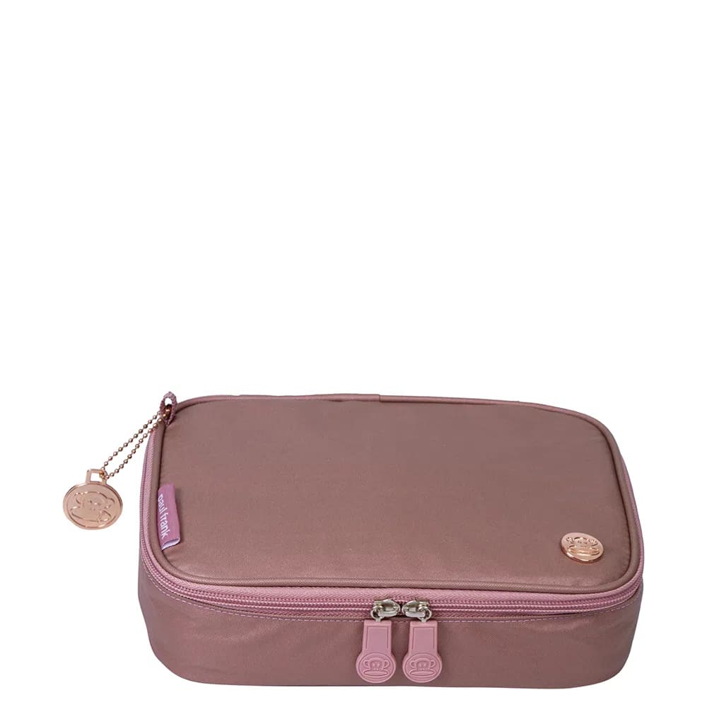 Estojo Escolar Sestini Especial Paul Frank Rose