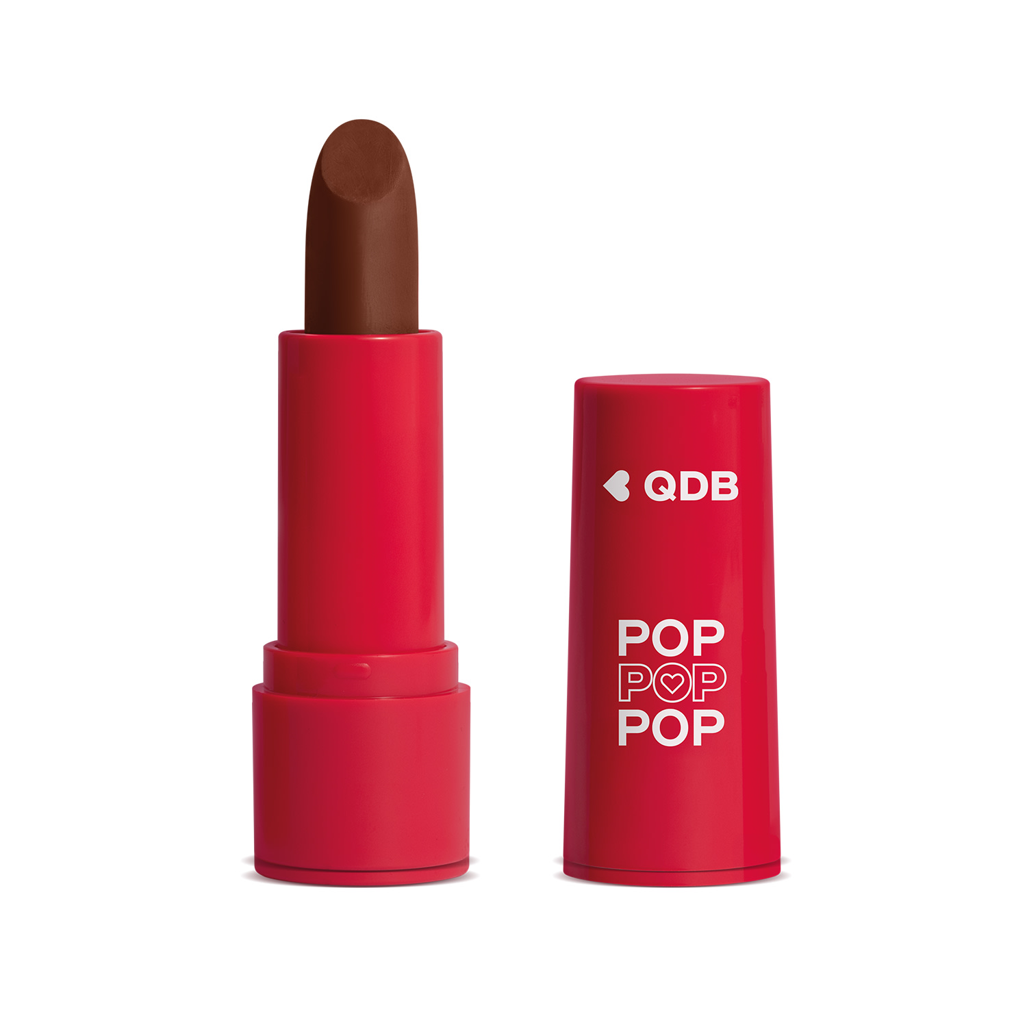 Batom Semi Mate Marrom Glacê POP Quem Disse, Berenice? 3,6g