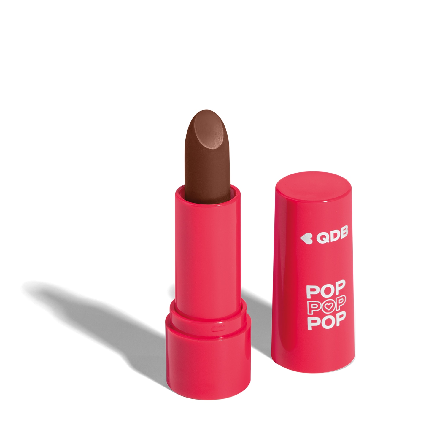 Batom Semi Mate Marrom Glacê POP Quem Disse, Berenice? 3,6g