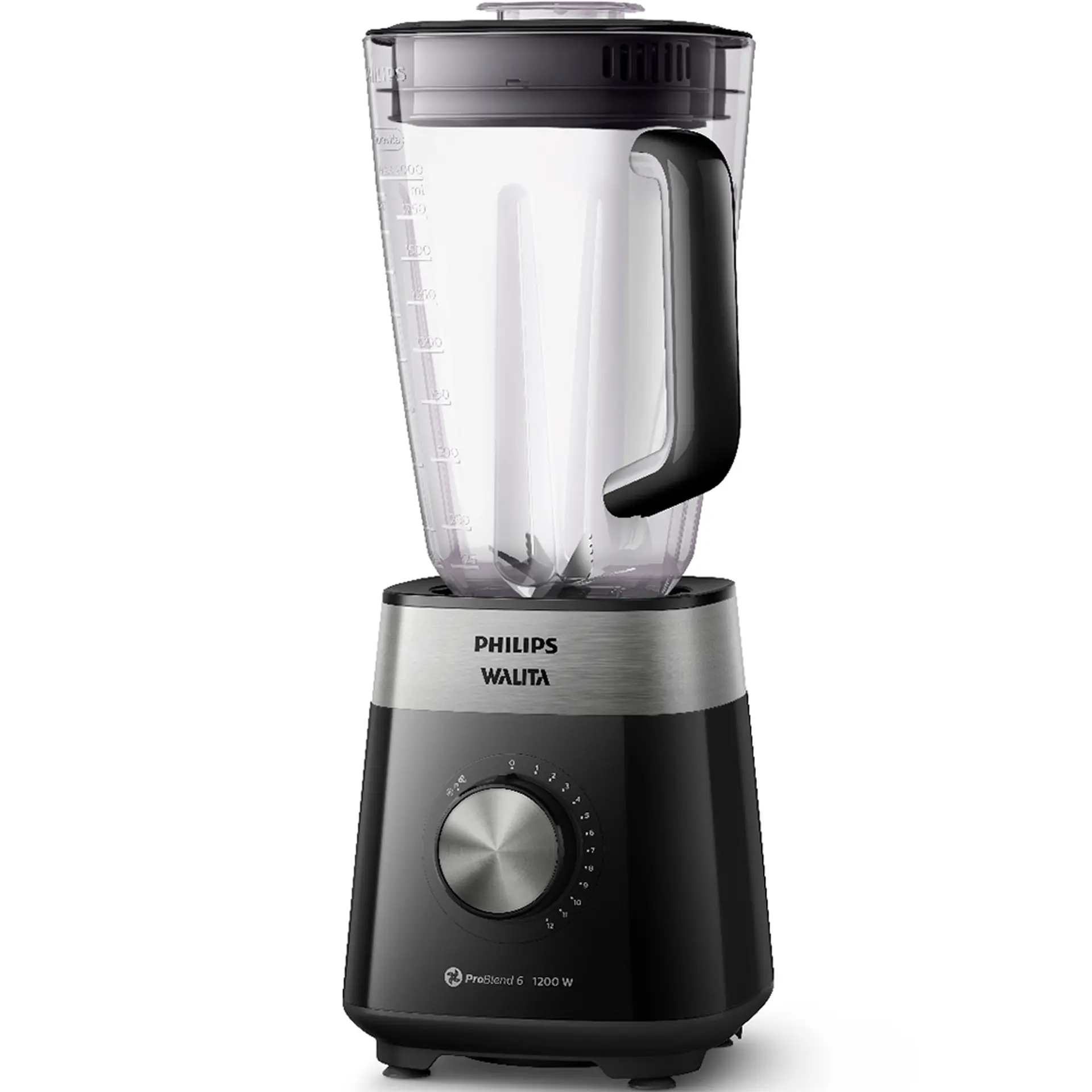 Liquidificador Philips Walita Série 5000 RI2242 3L 12 Velocidades 1200W - Preto - 110 Volts
