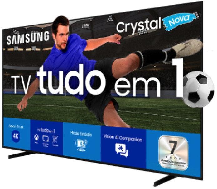 Smart TV Samsung LED 85" 4K Wi-Fi Tizen Crystal UHD UN85U8600FGXZD