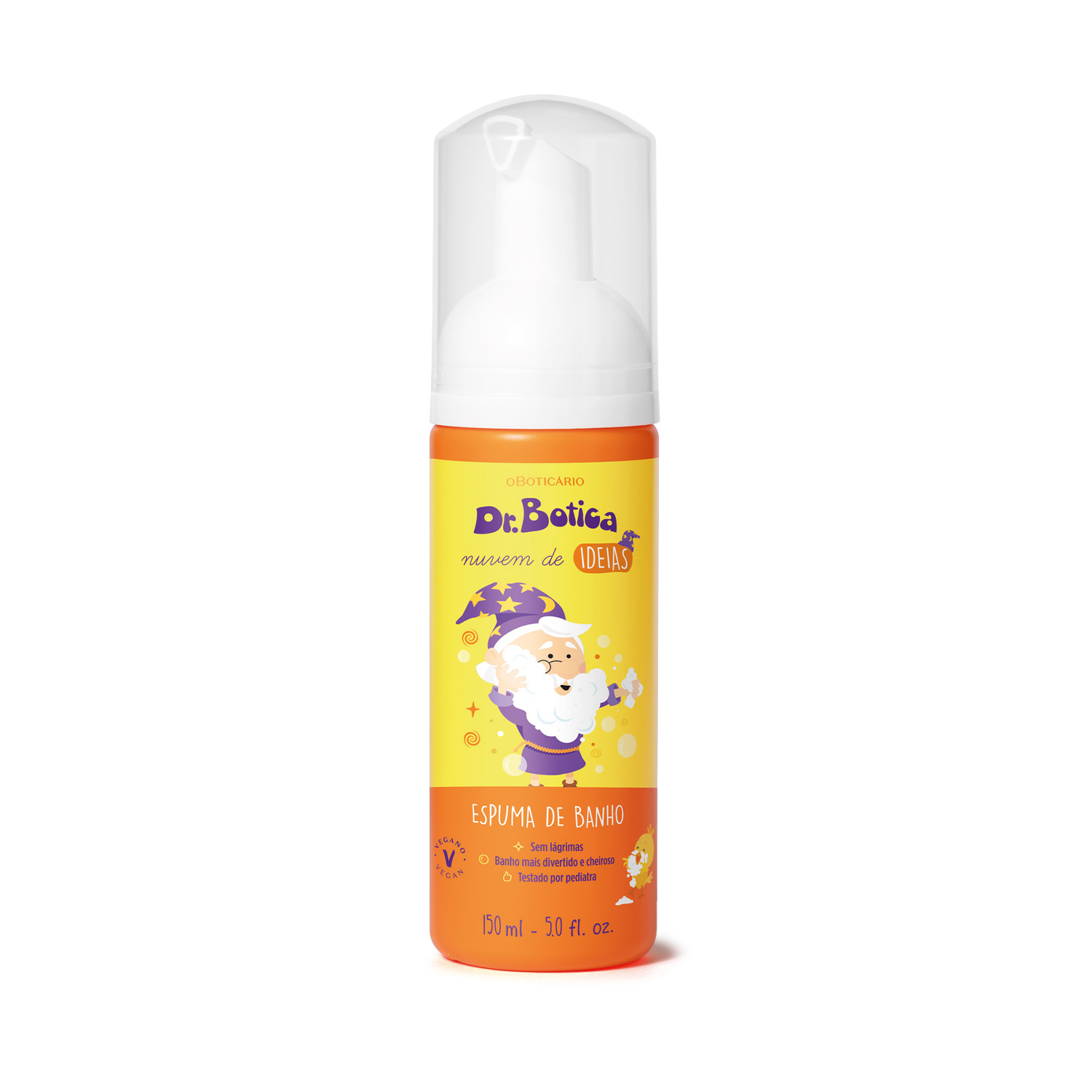 Espuma de Banho Corporal Dr. Botica Nuvem de Ideias 150ml