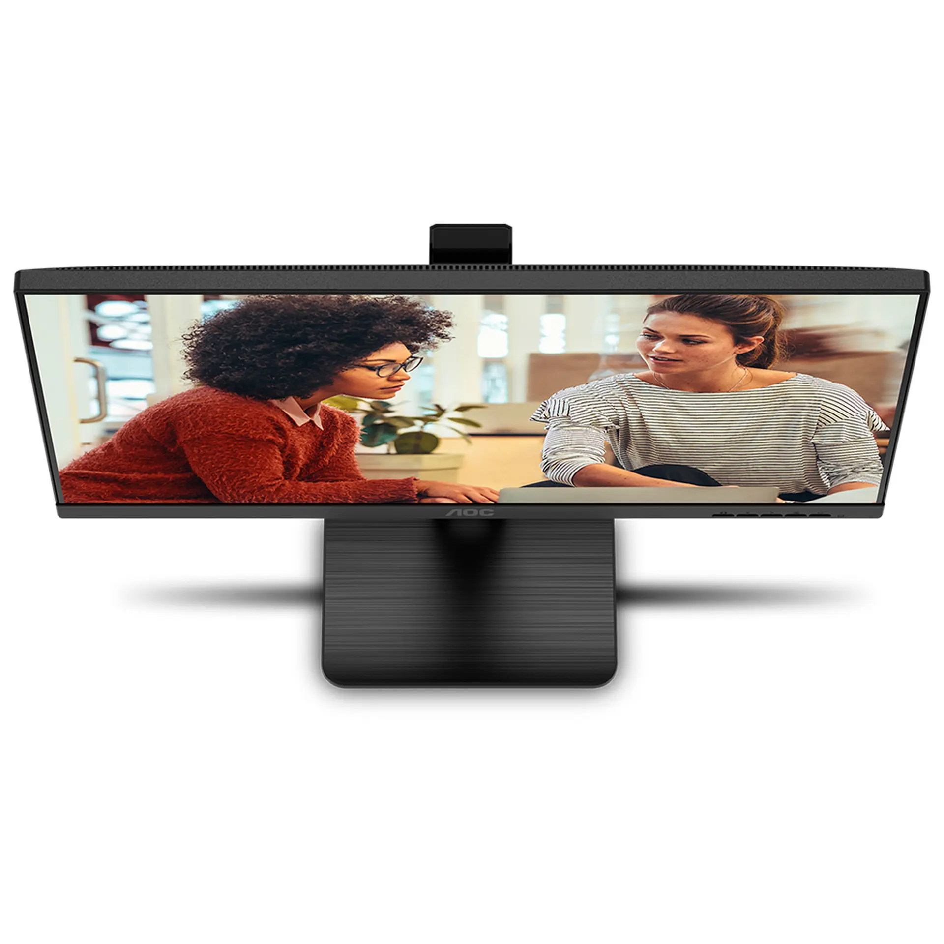 Monitor AOC 23,8" 24E3QF/57 IPS Full HD HDMI VGA - Preto - Bivolt
