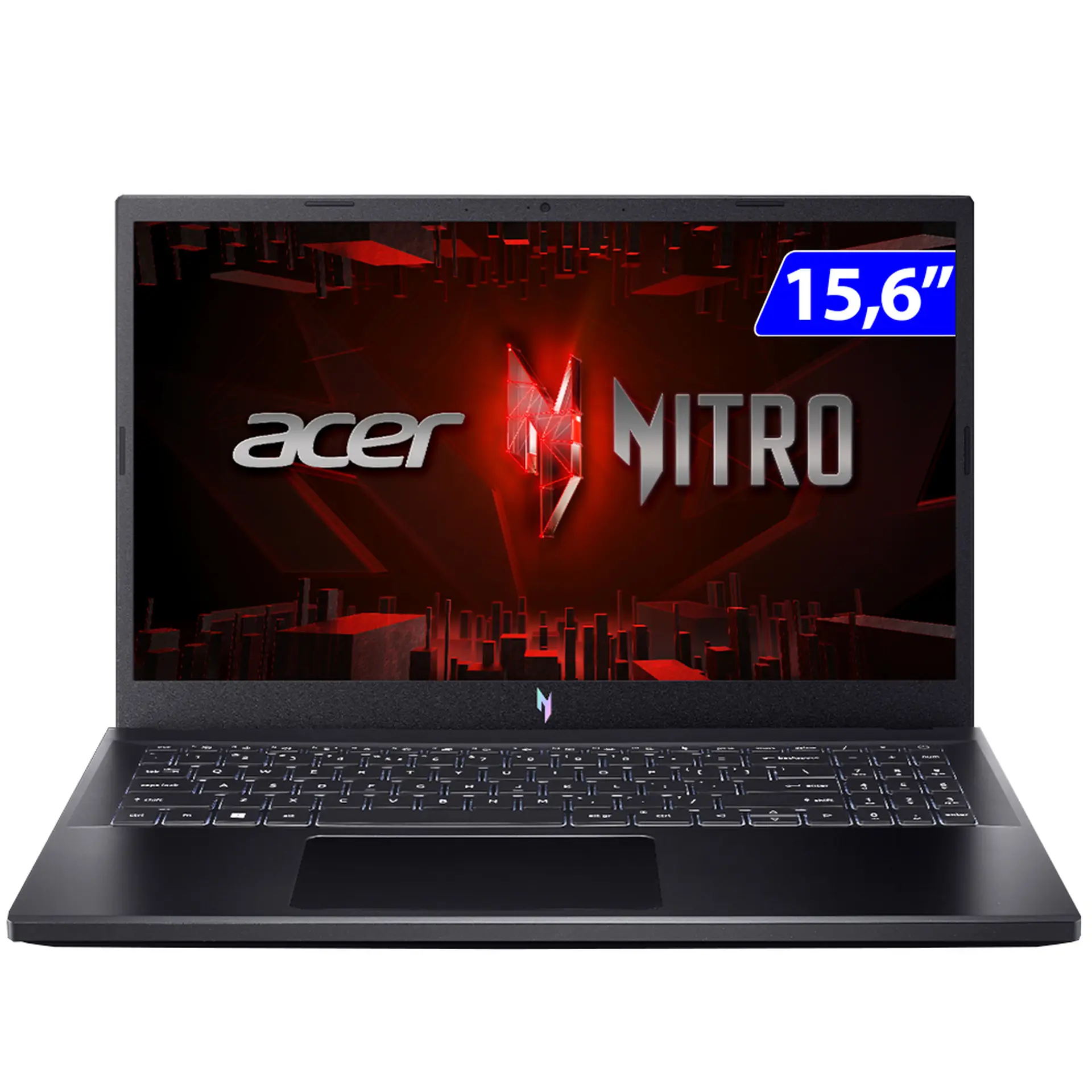 Notebook Gamer Acer Nitro V15 i5 W11 8GB 512GB SSD 15.6" ANV15-51-58QL - Preto - Bivolt