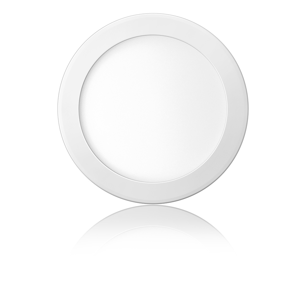 Luminária Plafon 12W LED 2700k Redondo 167x25mm de Embutir Bivolt Elgin - 48D12WERBM00