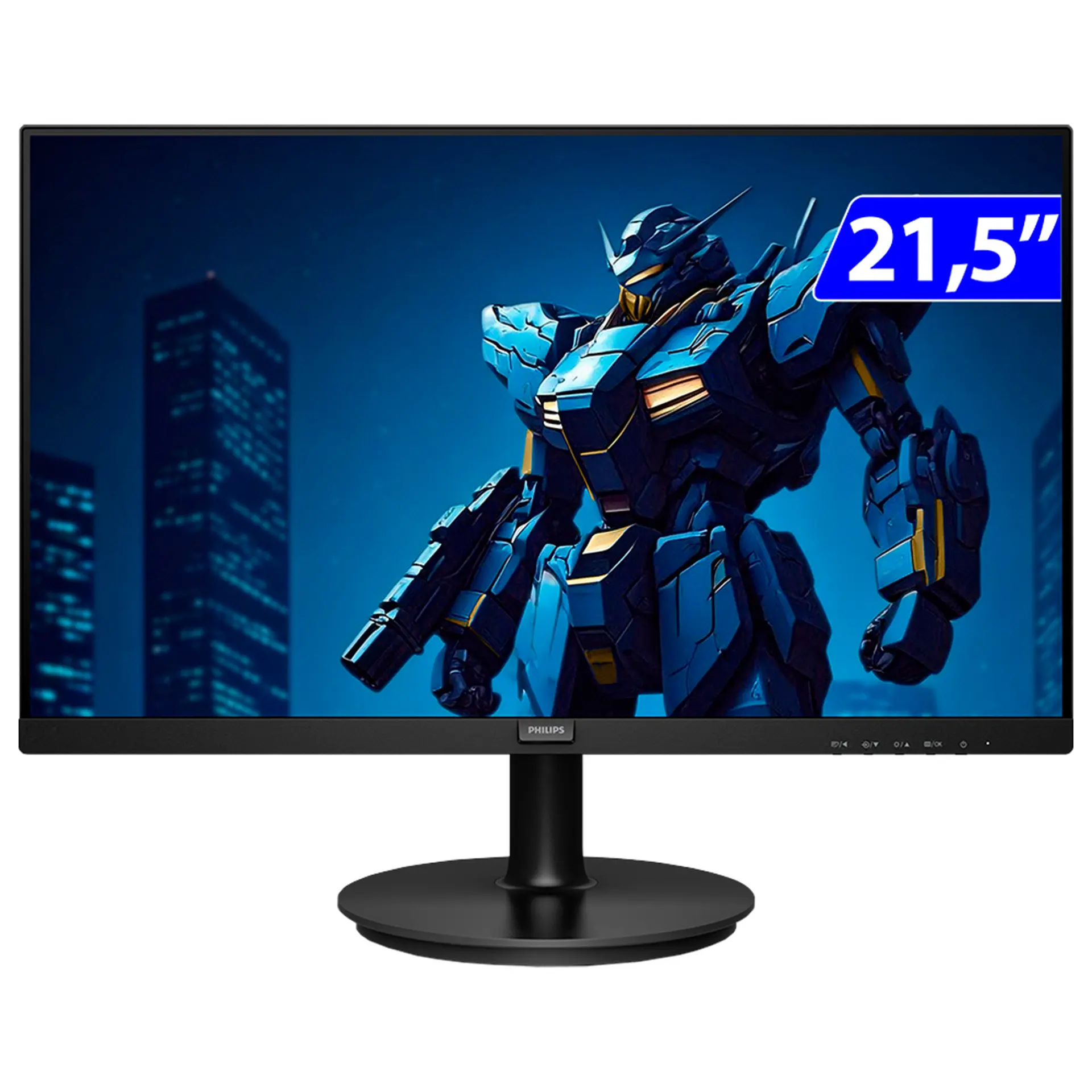 Monitor Gaming Philips Widescreen 21.5" Full HD HDMI VGA 221V8LB3/57 - Preto - Bivolt