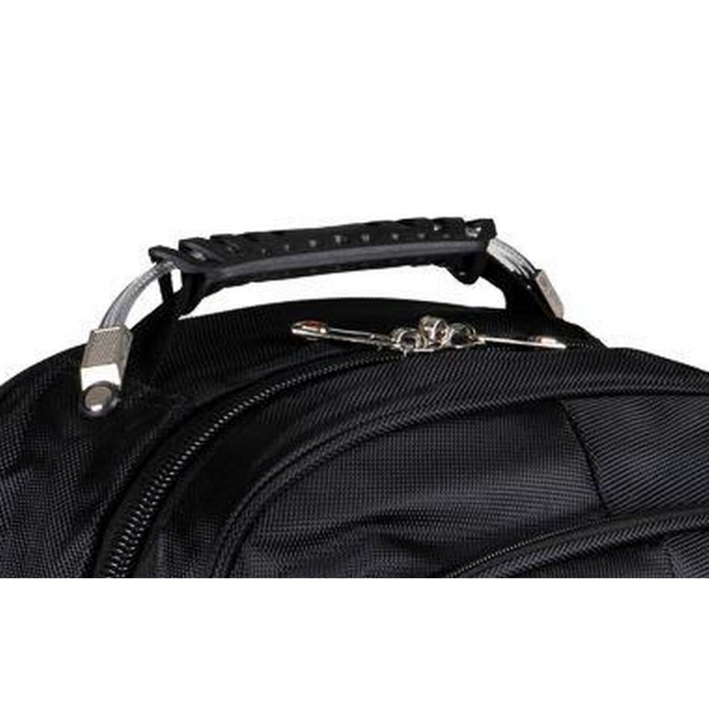 Mochila para Notebook 18 Polegadas Preto Cabo de Aço Yins Brasil - SL04001-PT