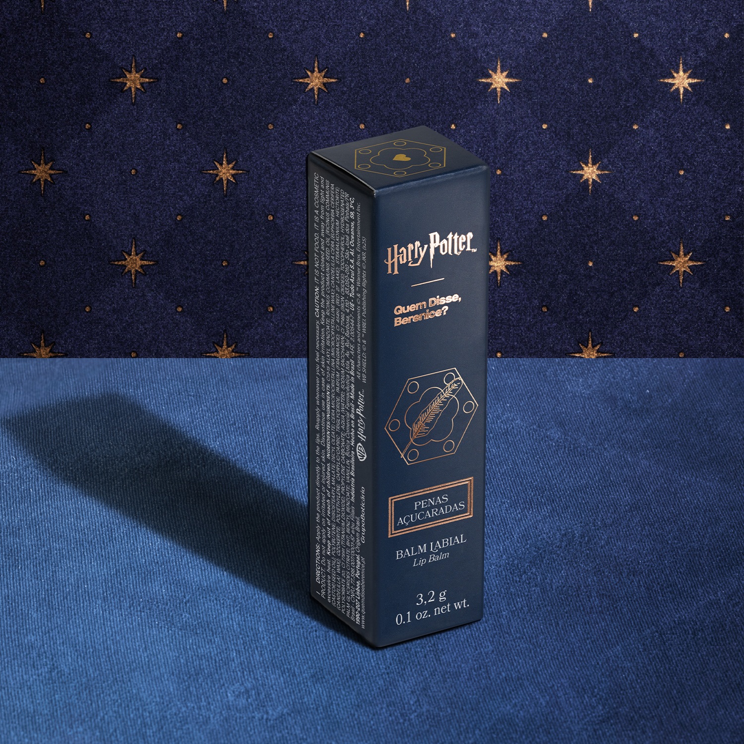 Balm Labial Rosa Penas Açucaradas Harry Potter Quem Disse, Berenice? 3,2g