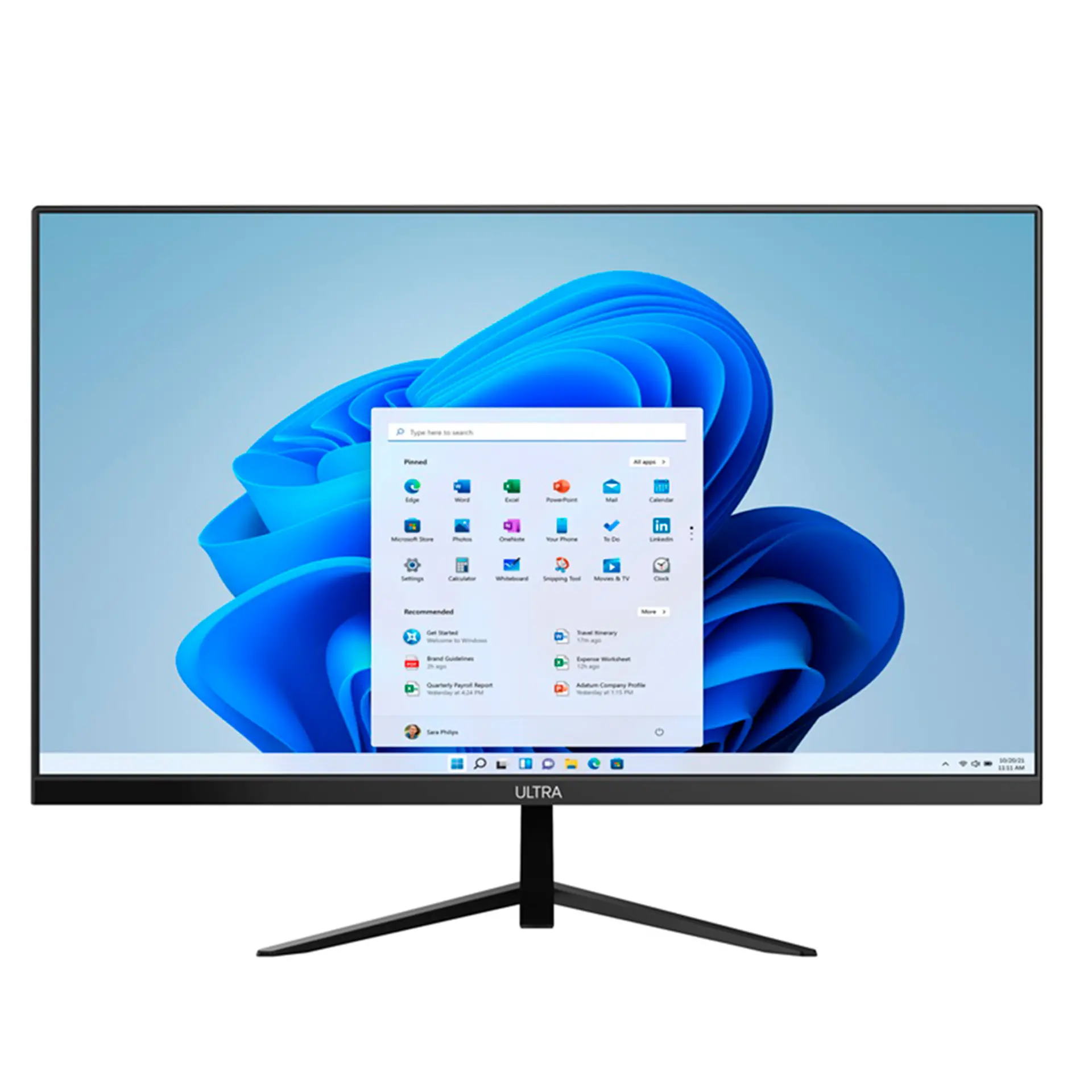 Computador Multi All in One 4GB 23,8" W11 120GB SSD UB840 - Preto - Bivolt