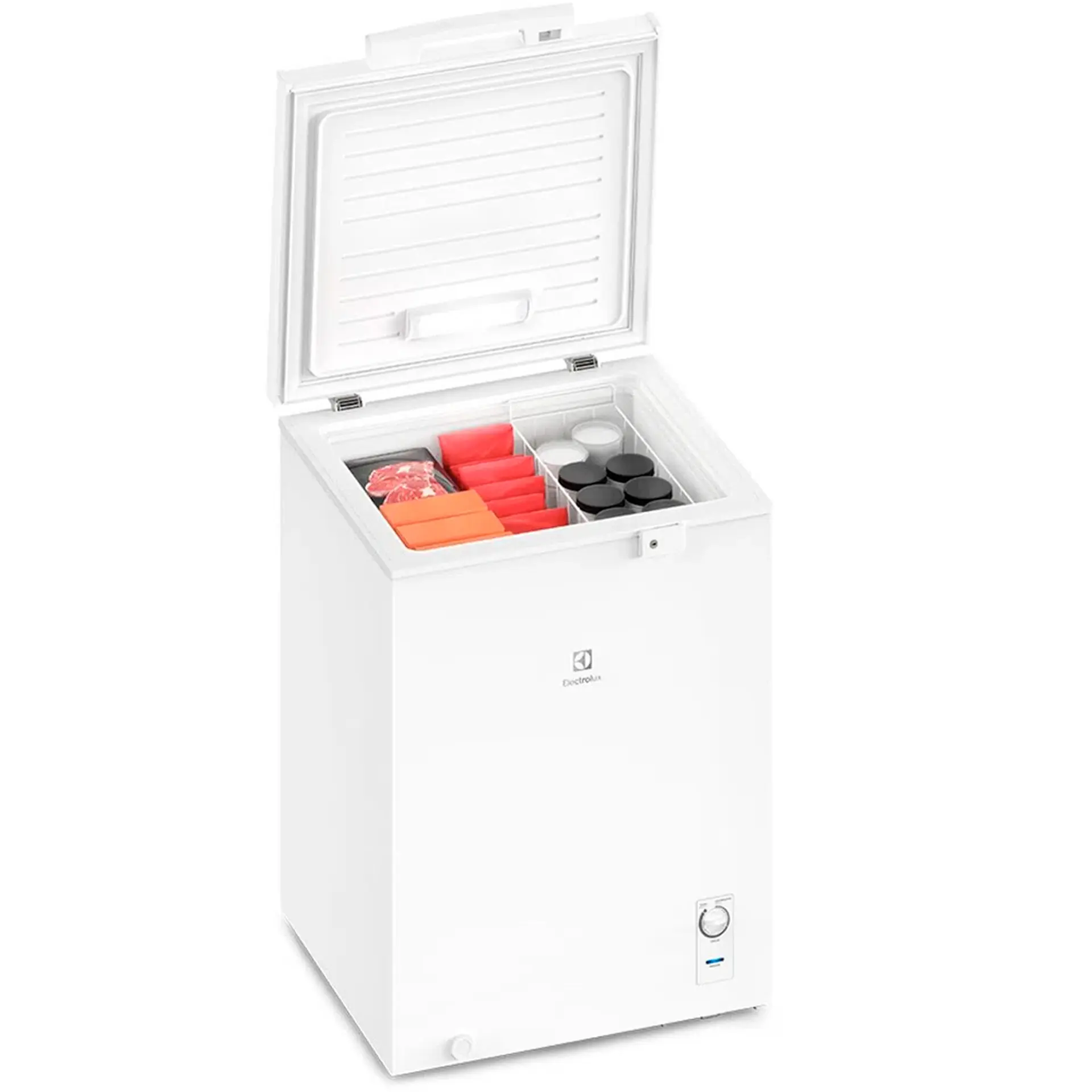 Freezer Electrolux 143L 1 Porta Horizontal Cycle Defrost HE150 - Branco - 220 Volts