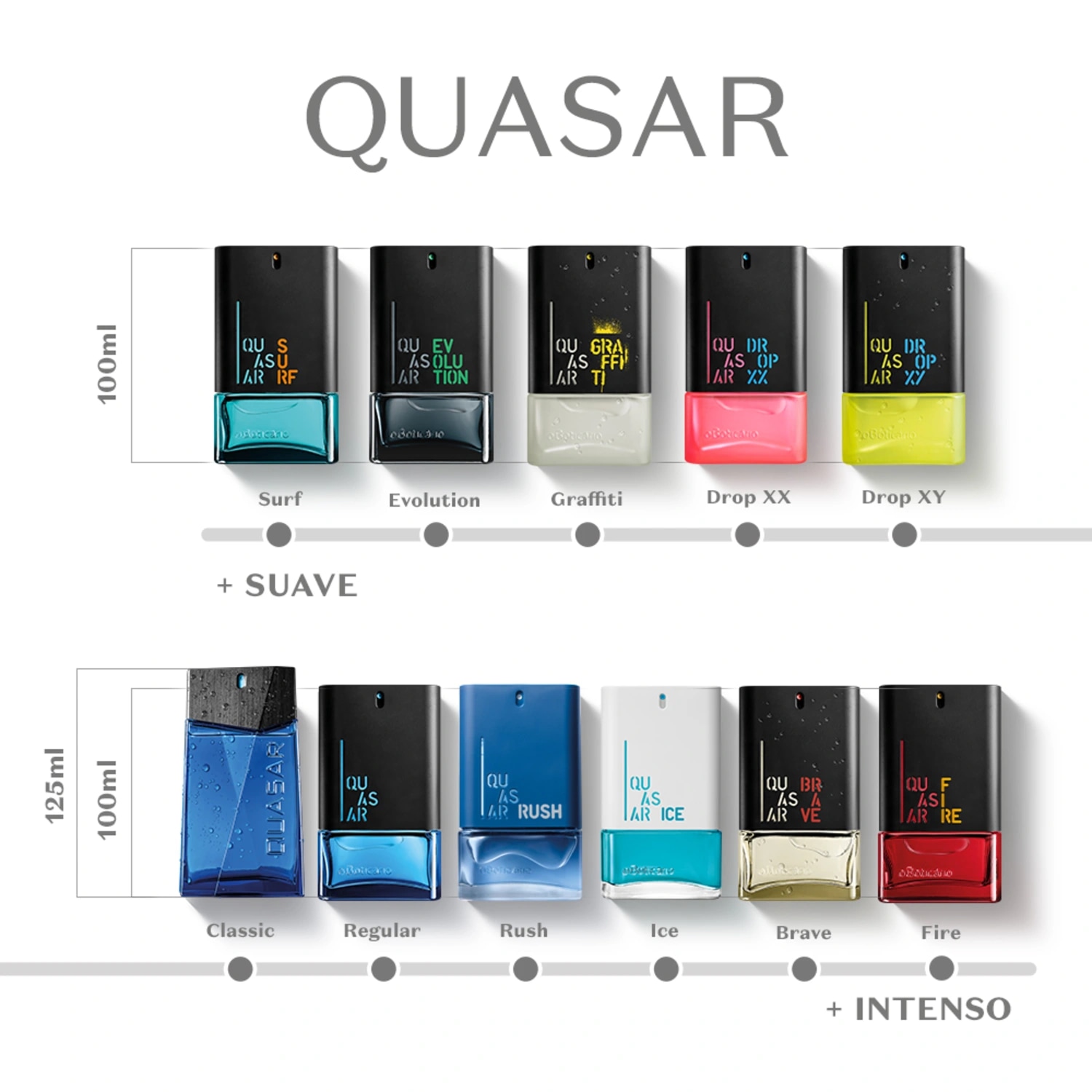Quasar Desodorante Colônia 100ml