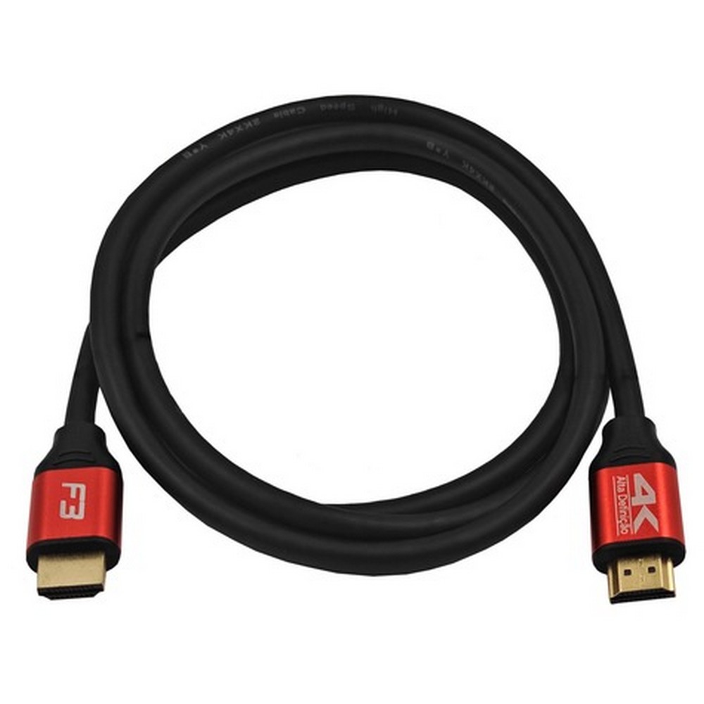 Cabo HDMI Macho x Macho 2.0 4K 19 Pinos 1,5m F3 122