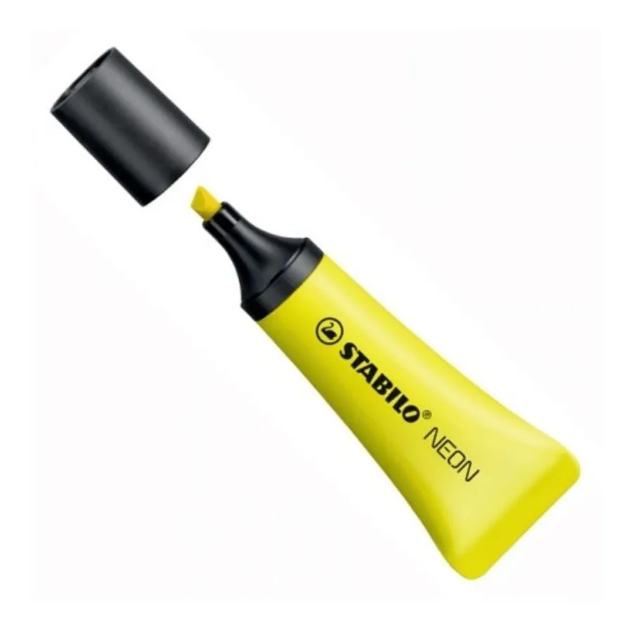Marcador Stabilo Shine Cores Neon