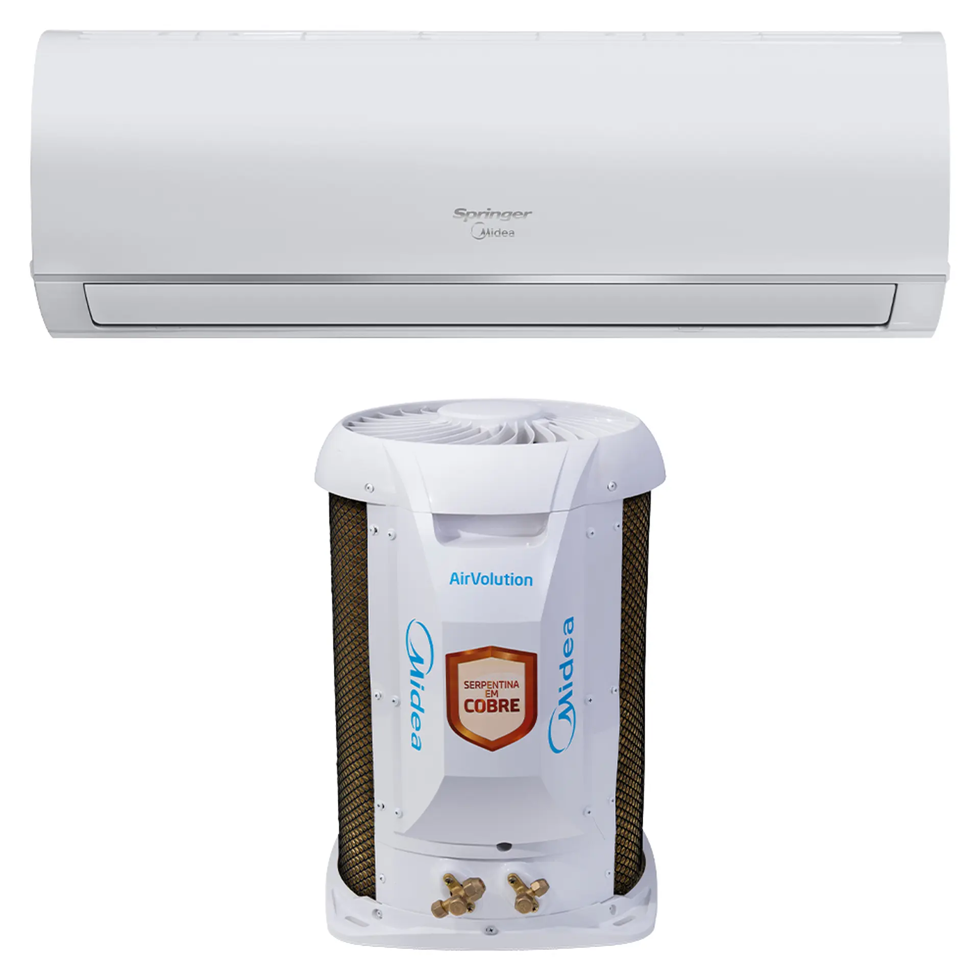 Ar Condicionado Split AirVolution 9.000 BTUs Springer Midea Frio - 220 Volts