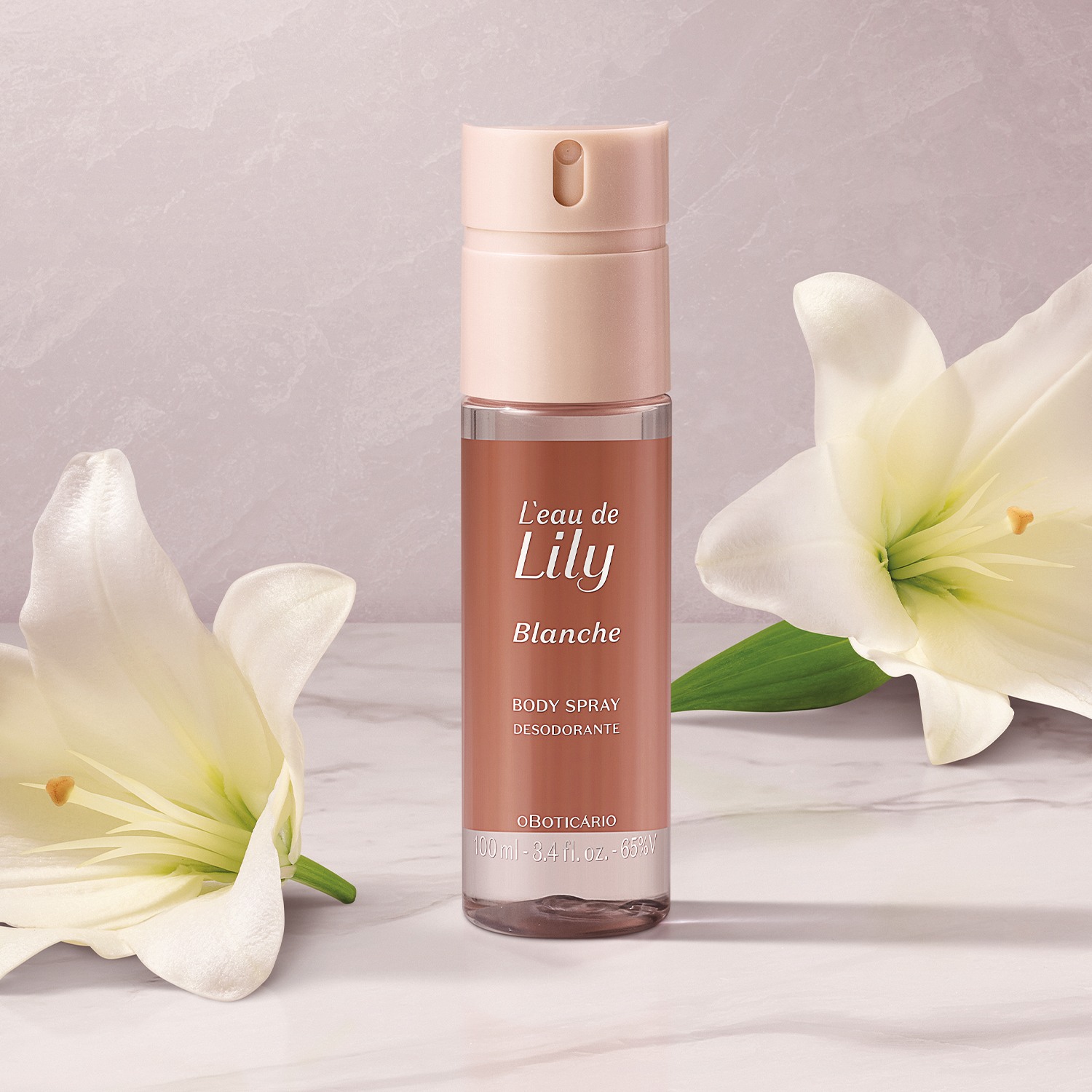 Body Spray Desodorante L’eau de Lily Blanche 100ml