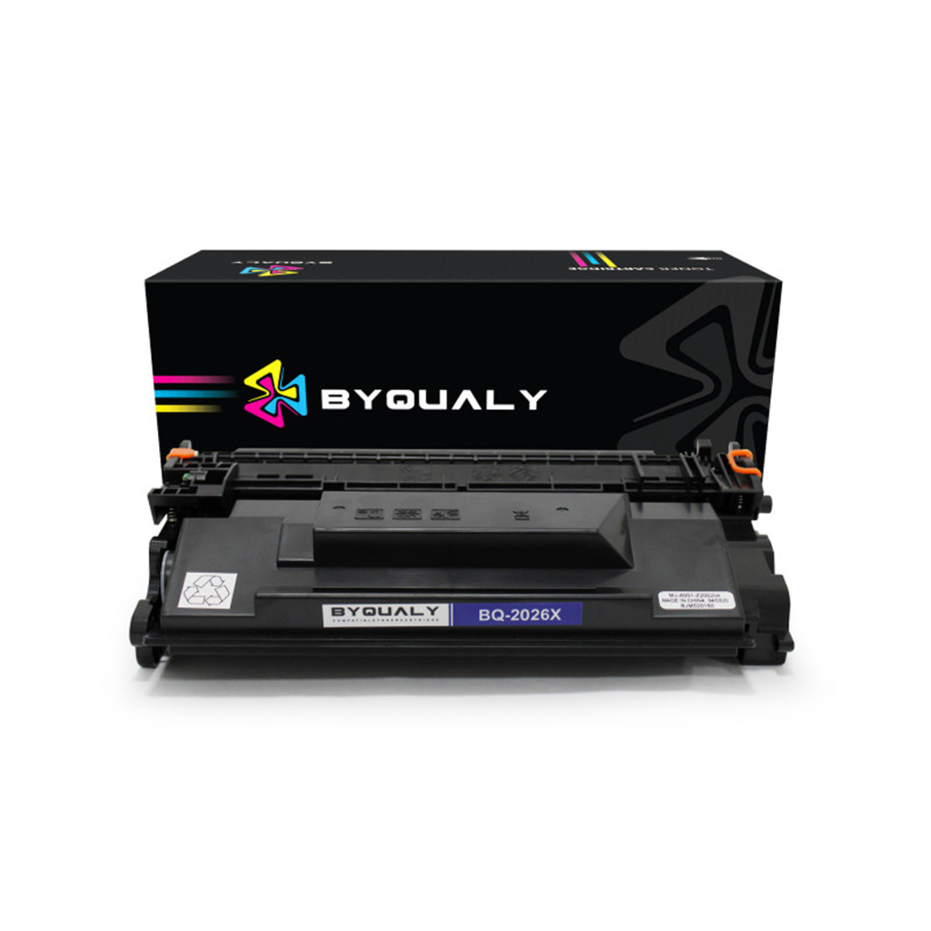 Toner HP 26 CF2026X Preto Byqualy Potencial Suprimentos - BQ-2026X