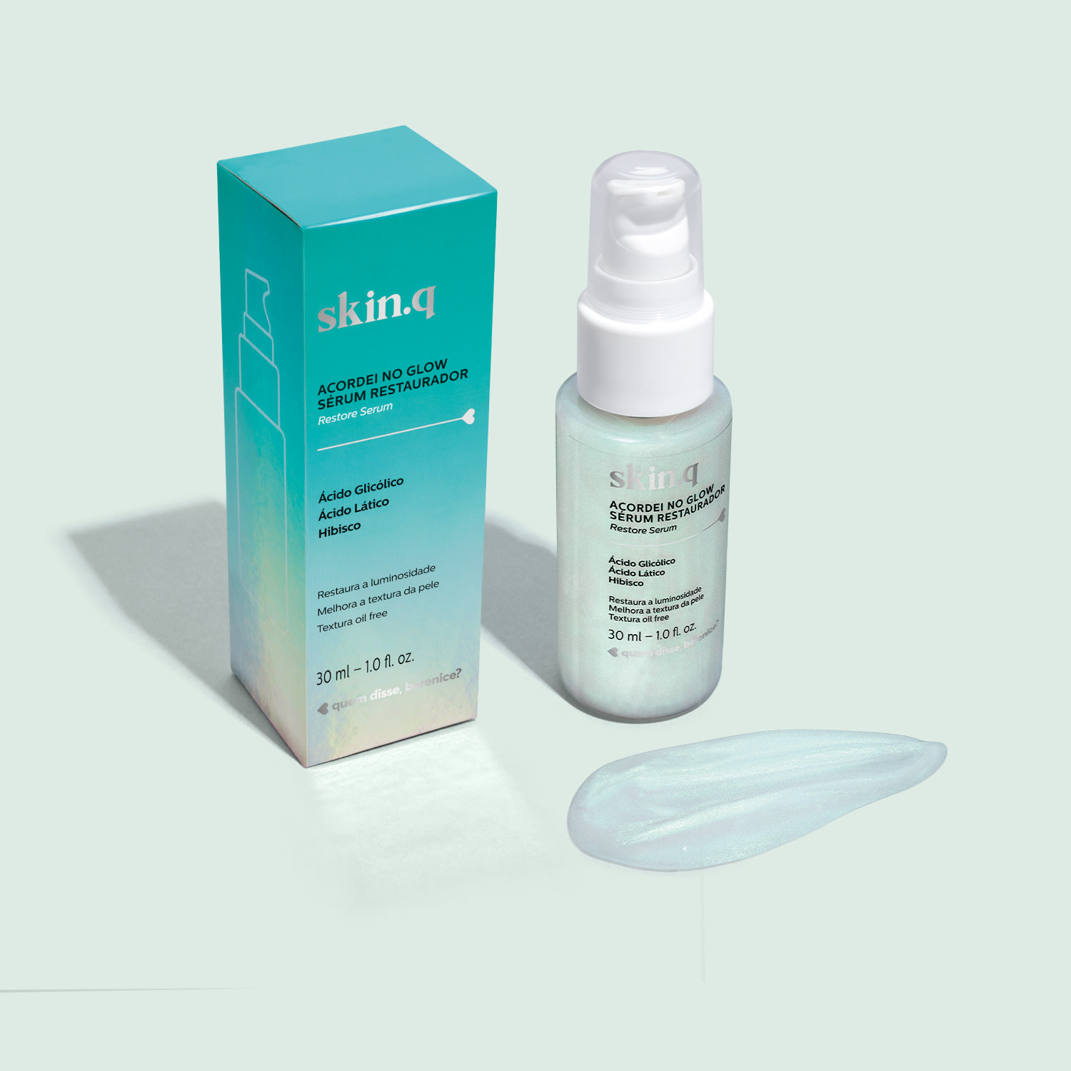 Quem Disse, Berenice? Skin.q Acordei no Glow - Sérum Facial Restaurador 30ml