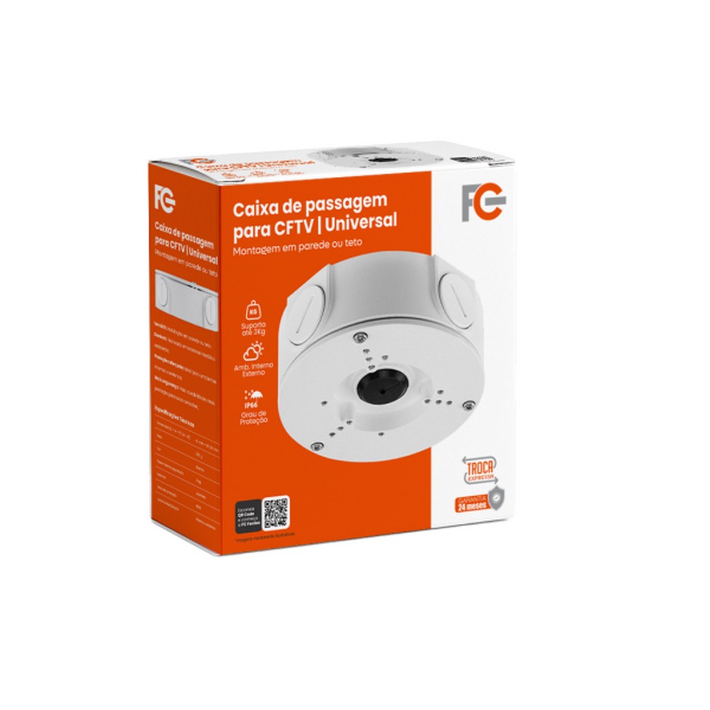 Suporte para Câmera Case Dome Parede Universal FCCXU
