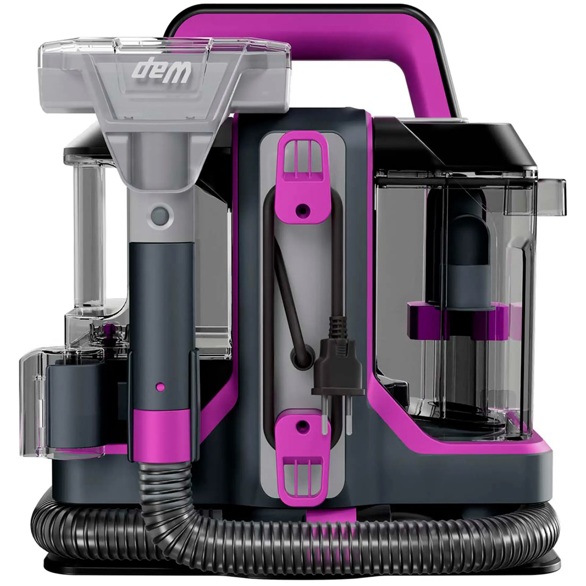 Extratora e Higienizadora Portátil Wap Spot Cleaner W3 1450W FW009468 - Cinza/Roxo - 110 Volts