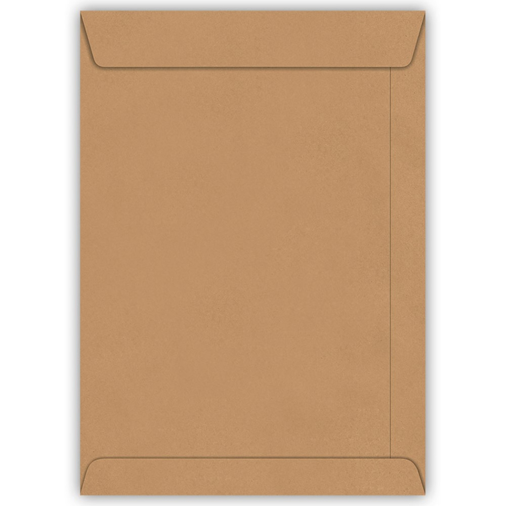 Envelope Kraft Natural 260x360mm Foroni Caixa com 100 Unidades - 18.1065-0