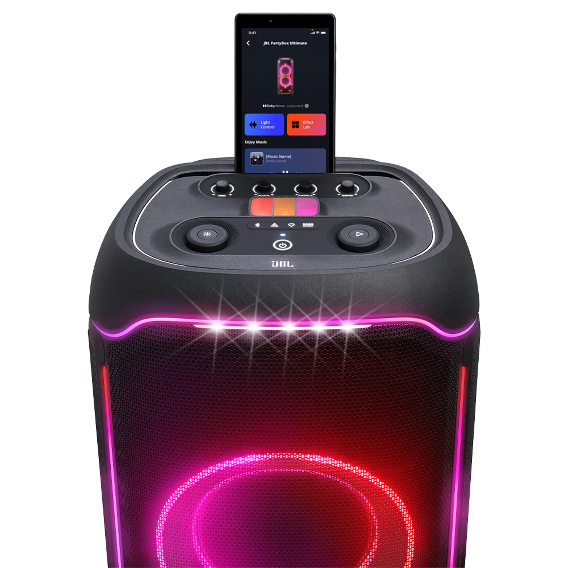 Caixa de Som JBL Partybox Ultimate 1100W Bluetooth com LED
