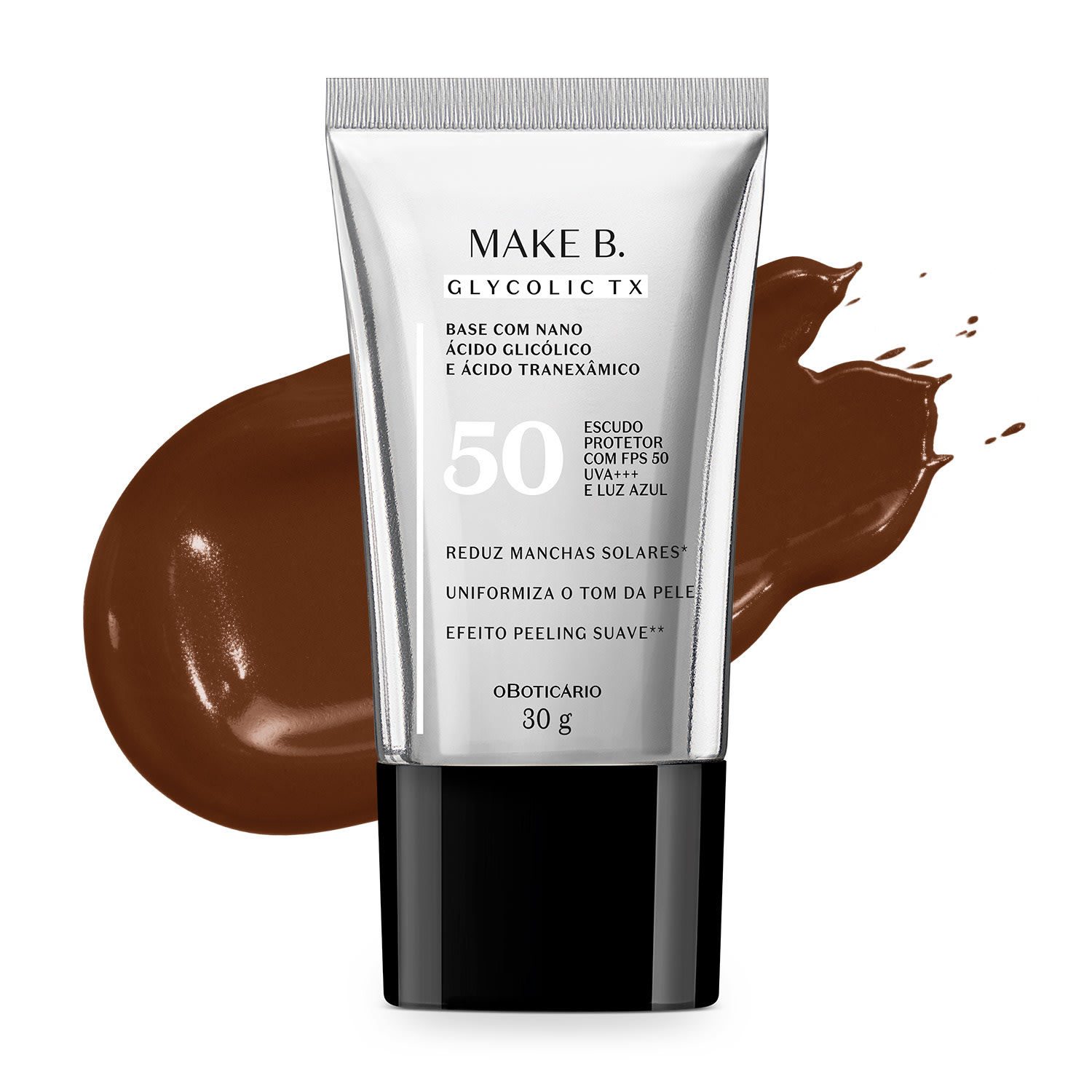 Base Líquida Make B. Glycolic TX Cor 320 30g