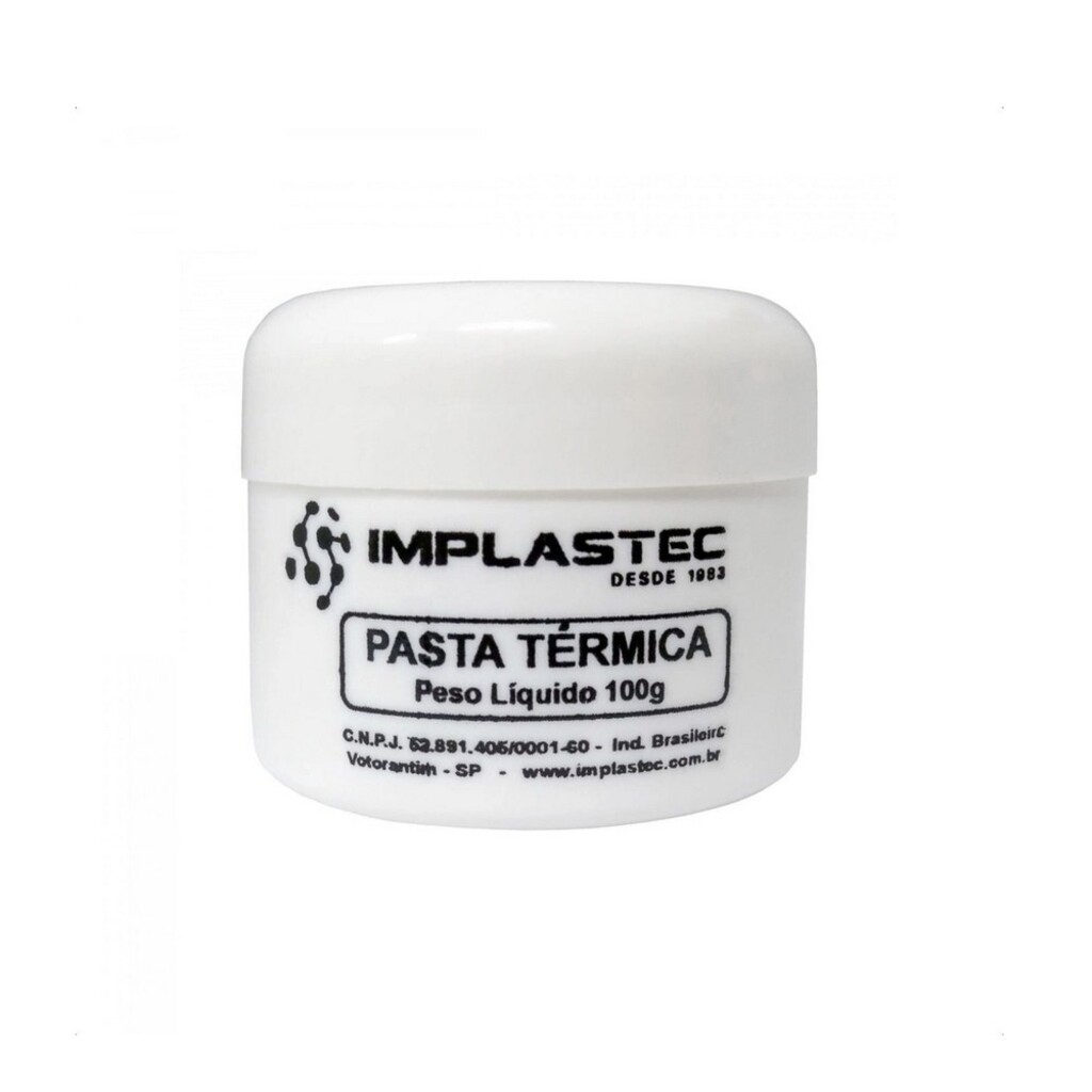 Pasta Térmica para Processador 100 Gramas Implastec - PAPT1006CX