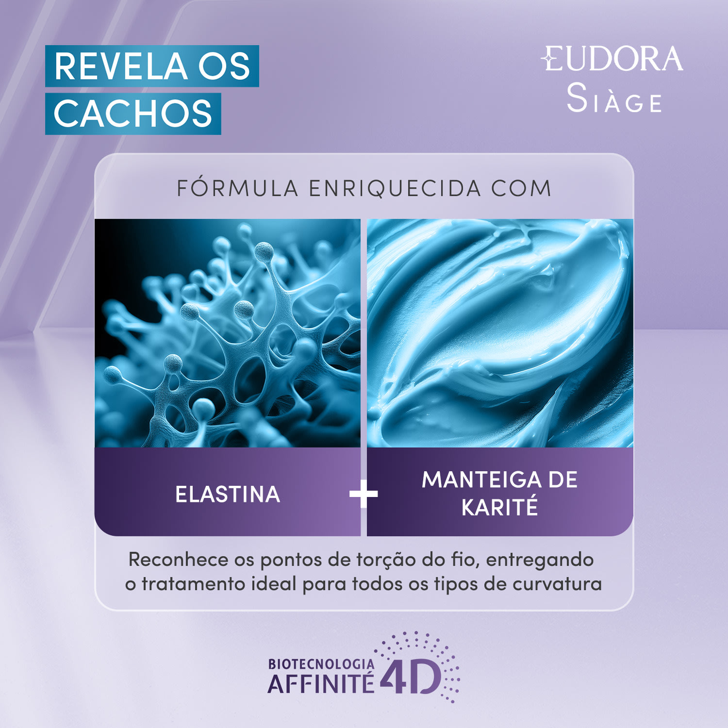 Creme Para Pentear Siàge Revela Os Cachos 270ml
