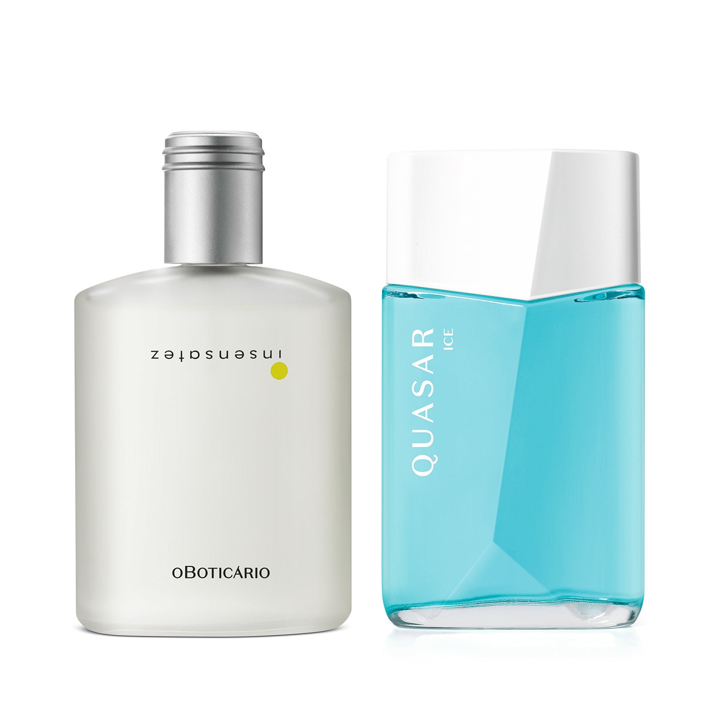 Combo Perfumaria Masculina Fresca: Insensatez 100ml + Quasar Ice 100ml
