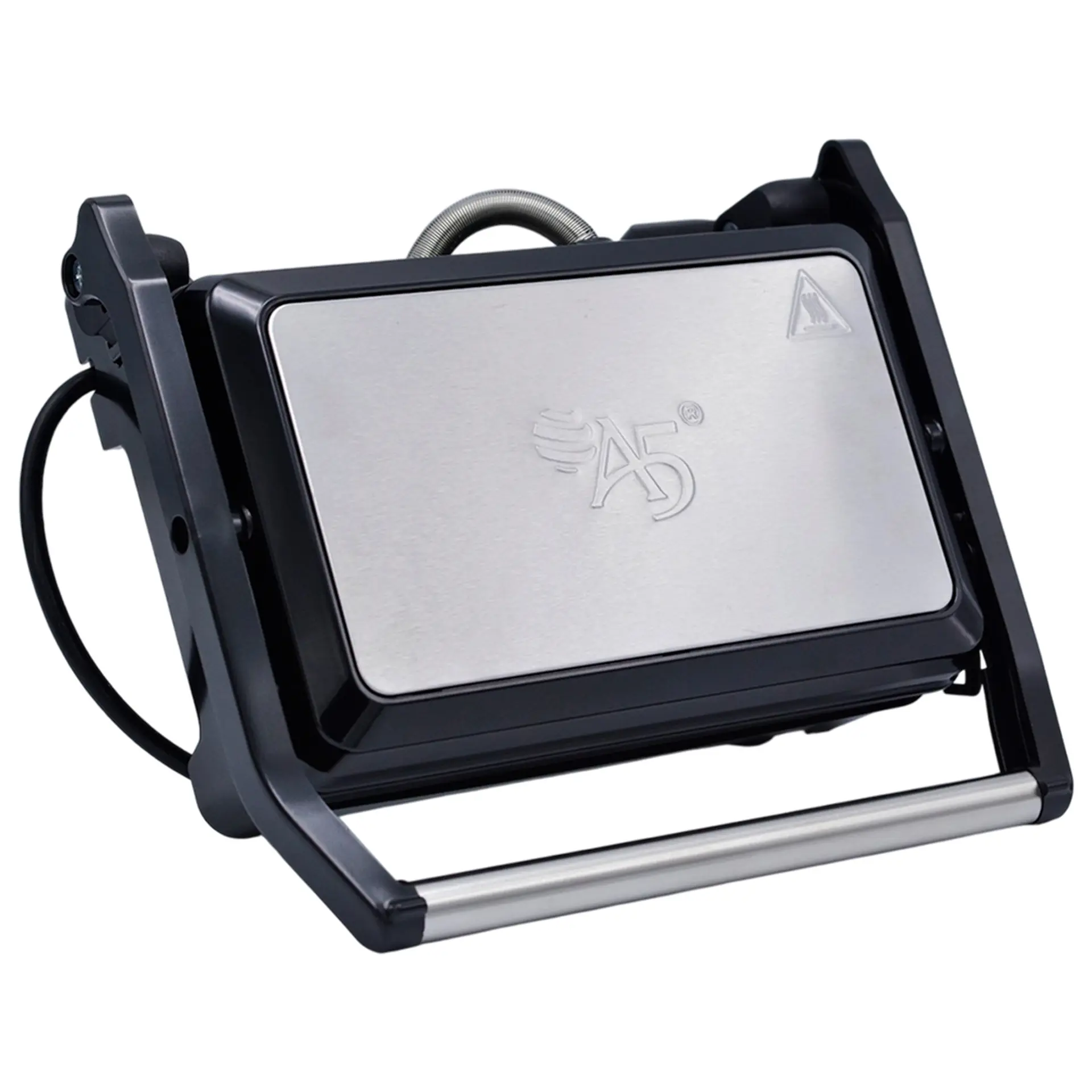 Grill Elétrico Newa Austin 850W A5 Importados - Preto/Inox - 110 Volts