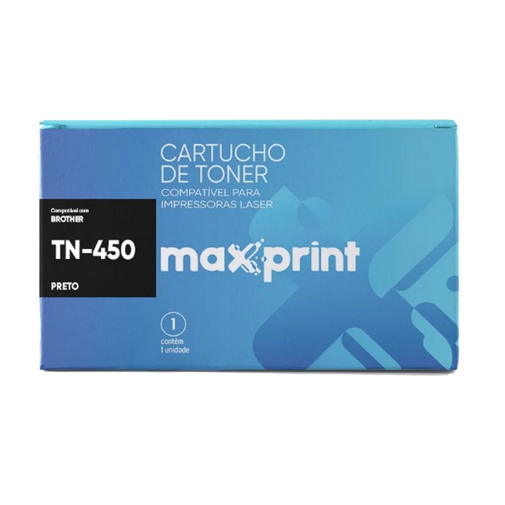 Toner Brother Preto Maxprint - TN410/420/450, HL