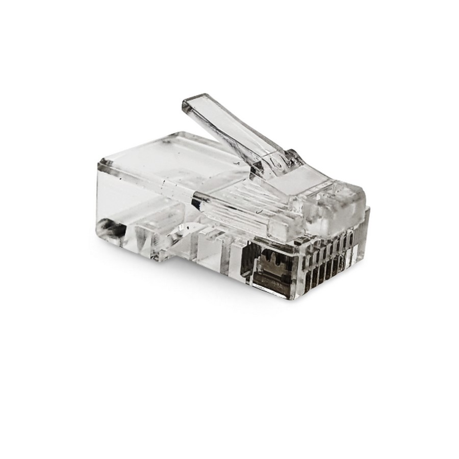 Conector RJ45 JFL Macho 8 x 8 Cat.5e Pack 100 Unidades 53139