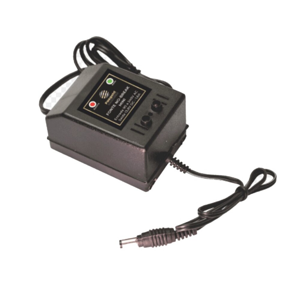 Fonte No-Break 13.8V 1.6A 22W Alimentação Bivolt CFTV  Fasgold - FS-522