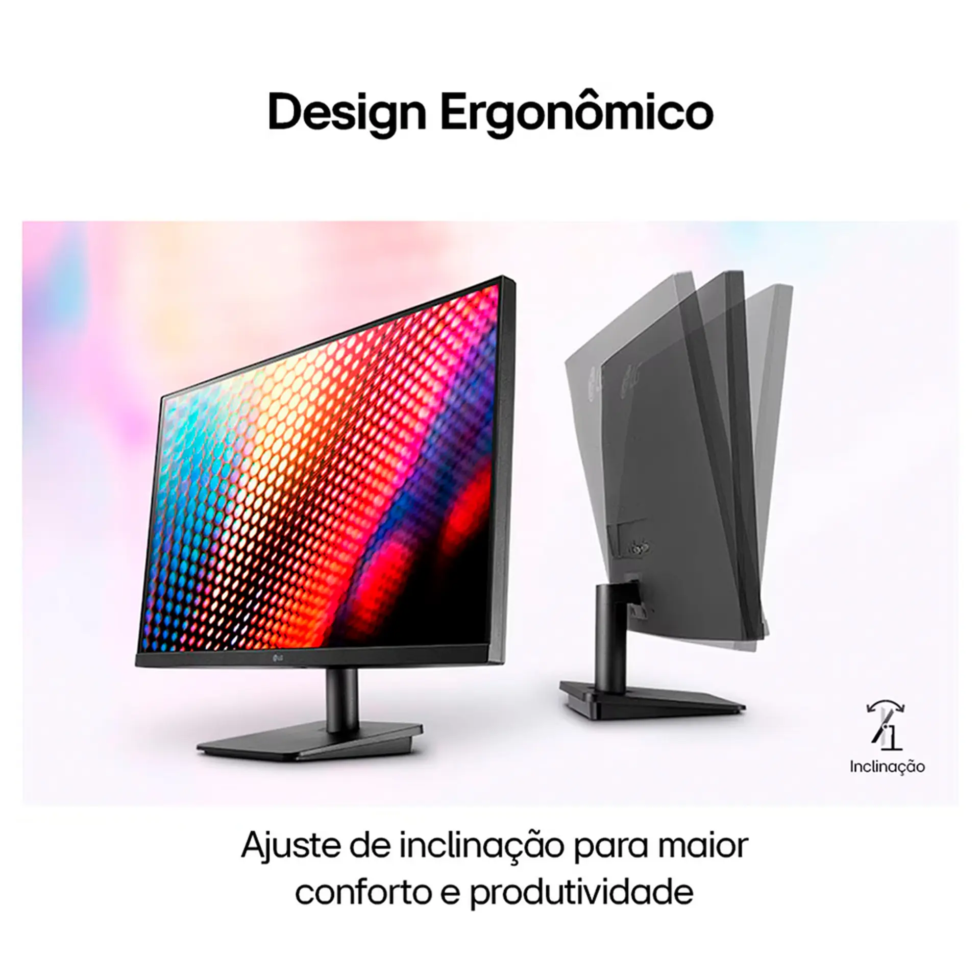 Monitor Gamer LG 21.5" VA Full HD HDMI 75Hz AMD FreeSync 22MP410-B - Preto - Bivolt
