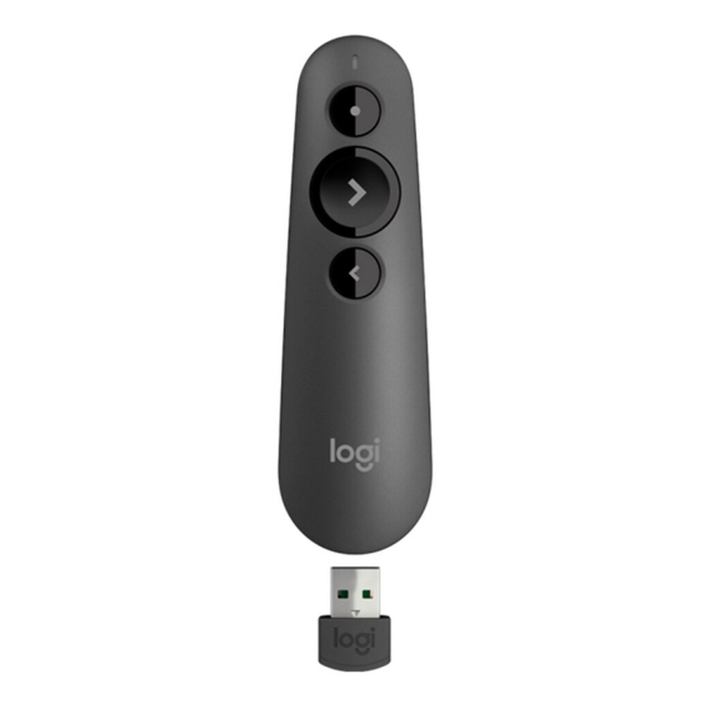 Apresentador para Projetor sem Fio com Laser até 20 Metros de Alcance Logitech - R500S