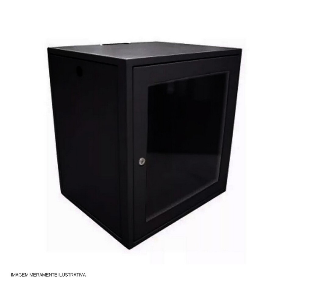 Mini-Rack Parede 12U x 570mm 19 Polegadas Cinza Cemar Legrand - 905717CZ