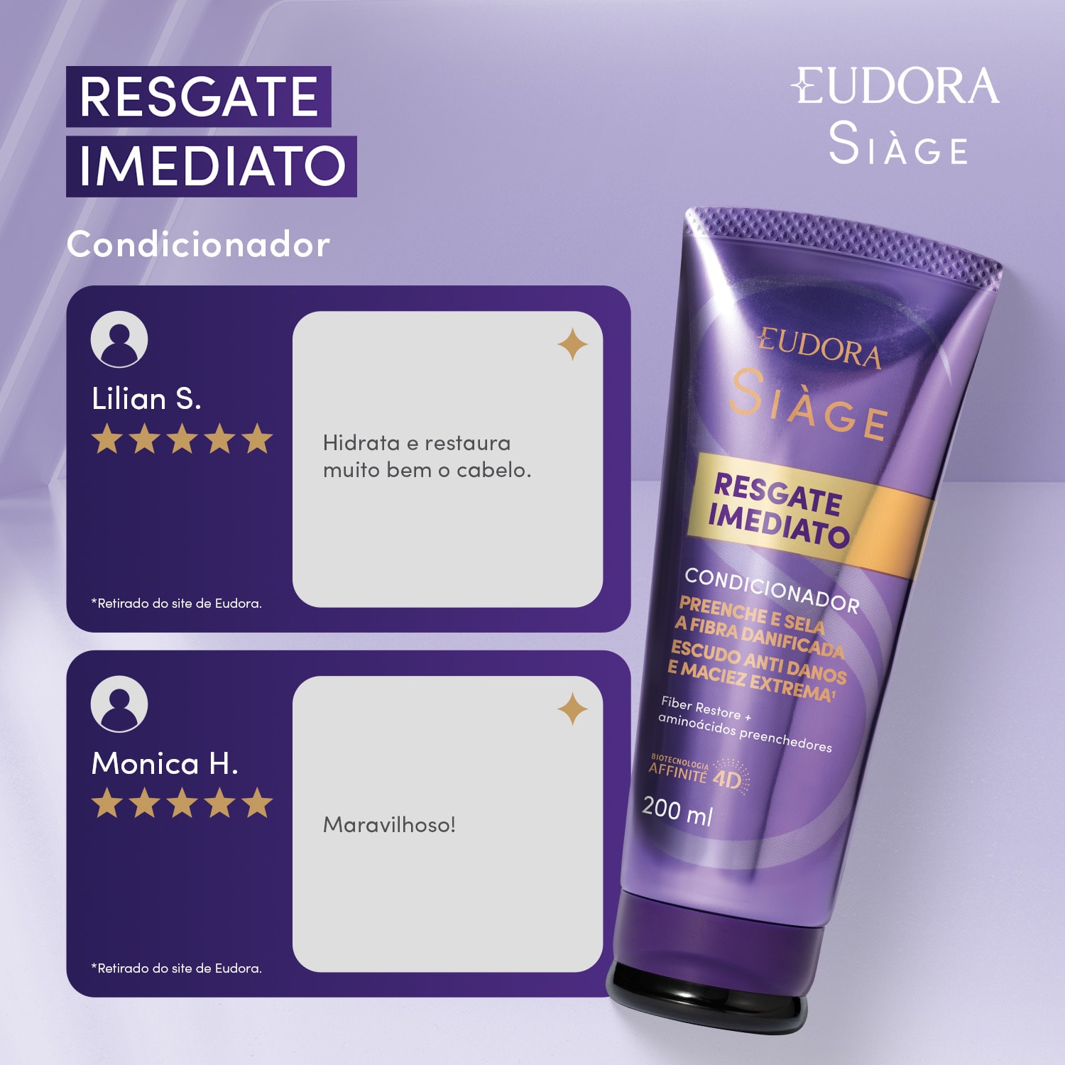 Condicionador Siàge Resgate Imediato 200ml
