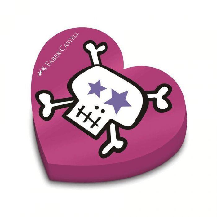 Borracha Faber Castell Caveirinhas Cores Sortido