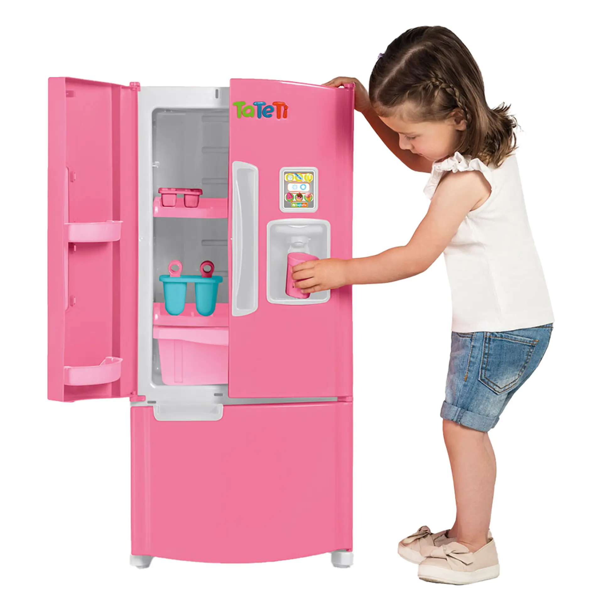 Geladeira infantil Frost Fun Candy Tateti - Rosa