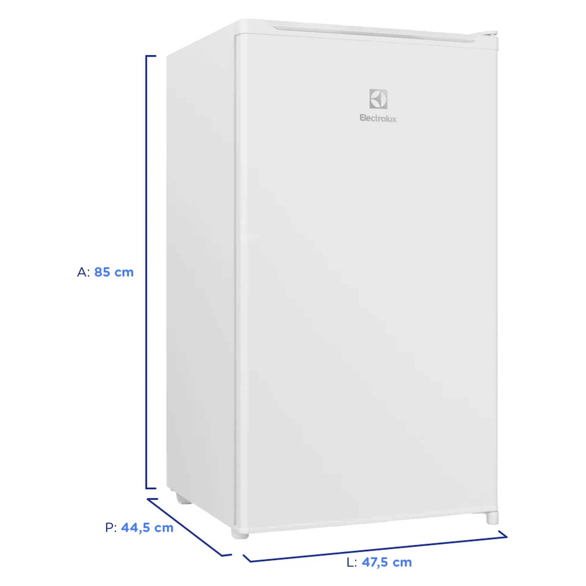 Frigobar Electrolux 90L 1 Porta Degelo Manual Efficient EM90 - Branco - 110 Volts