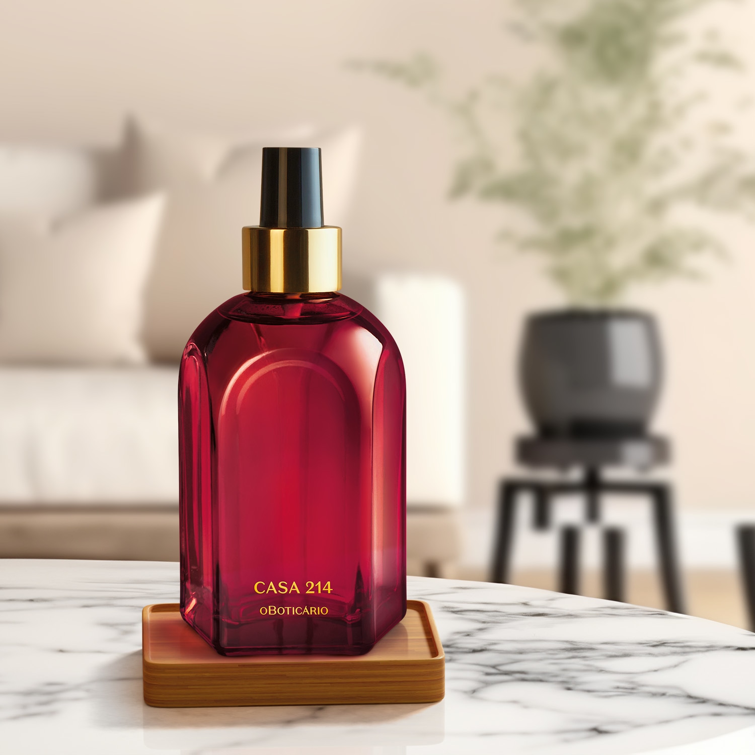 Aromatizador de Ambiente em Spray Casa 214 Gardênia Imperial 250ml