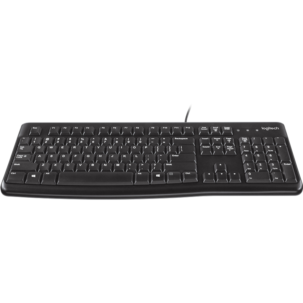 Kit Teclado + Mouse USB Logitech MK120 1000dpi Preto - 920-004429