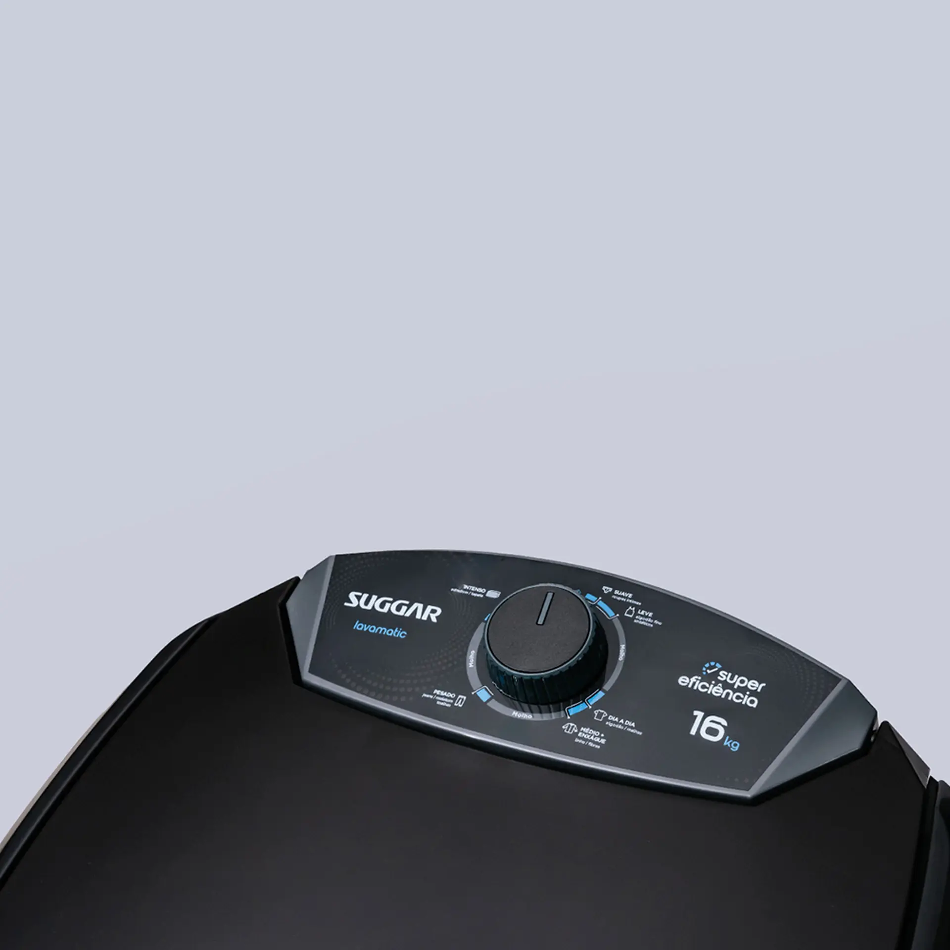 Tanquinho Suggar 16kg Lavamatic LC162 - Preto - 110 Volts