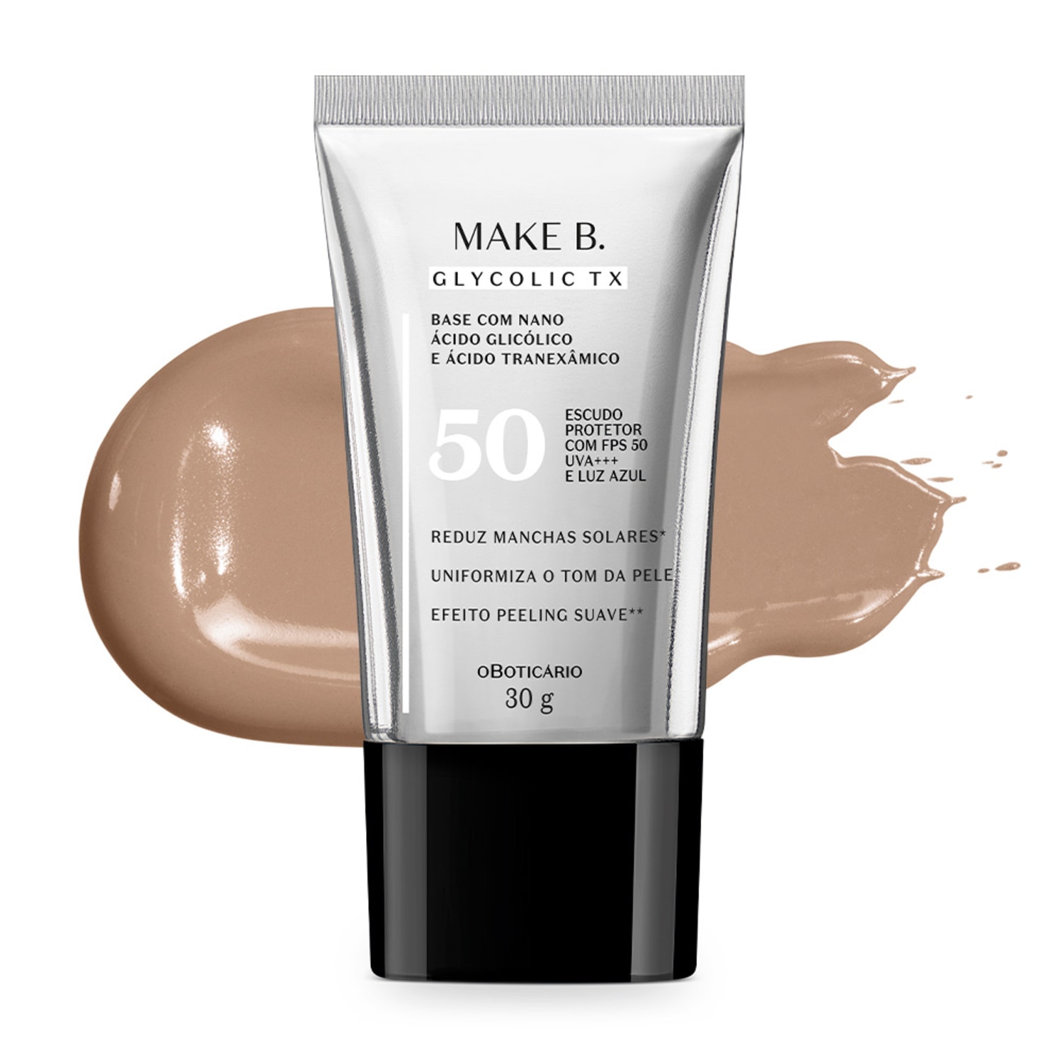 Base Líquida Make B. Glycolic TX Cor 120 30g