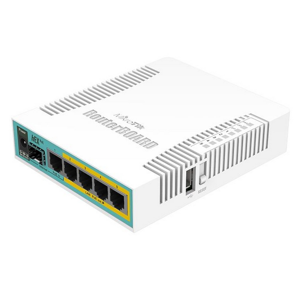 Roteador Mikrotik RB960PGS 5 Portas Gigabit PoE 1 SFP 1 USB