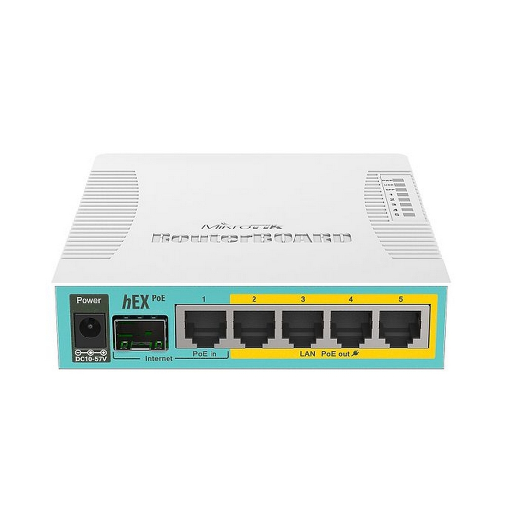 Roteador Mikrotik RB960PGS 5 Portas Gigabit PoE 1 SFP 1 USB