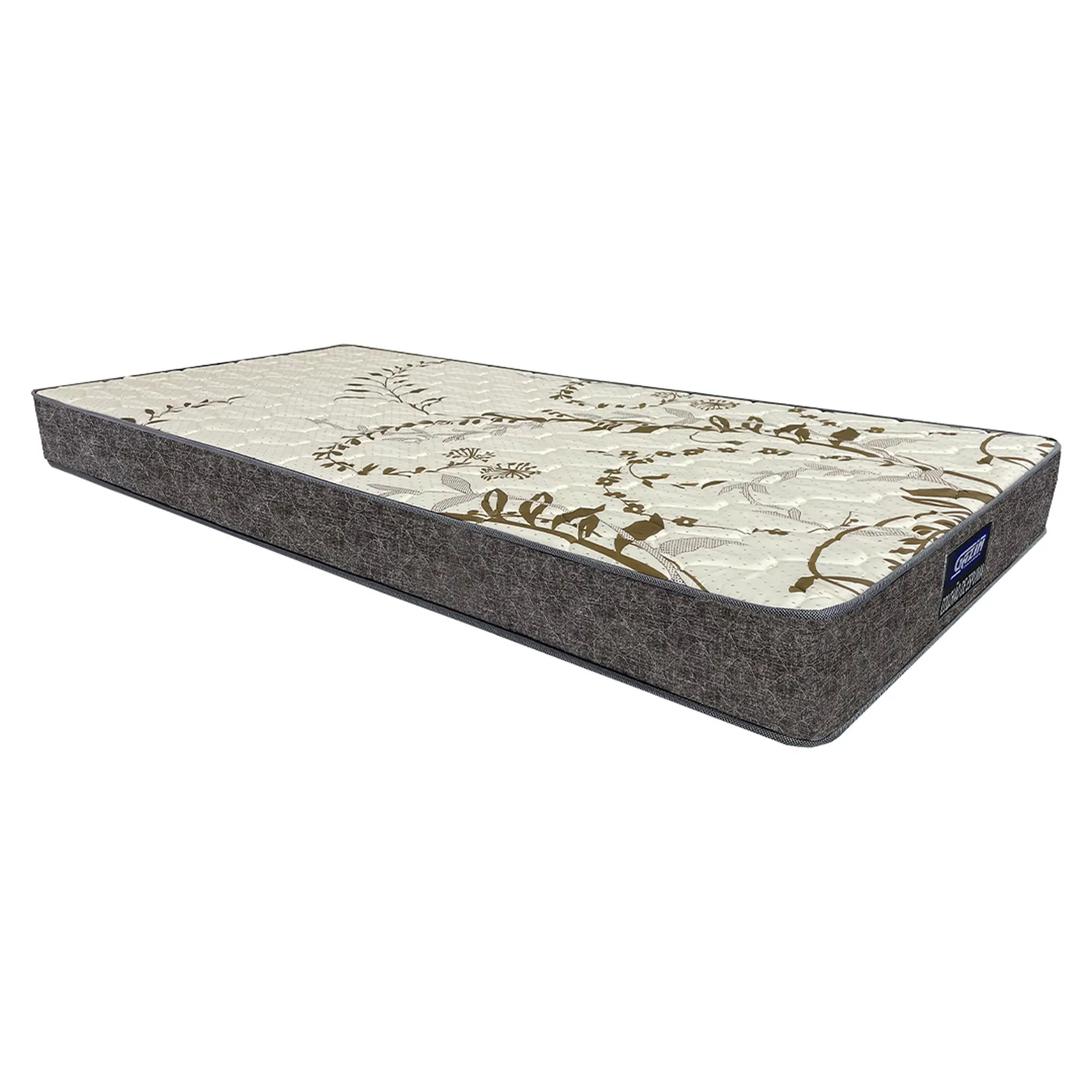 Colchão Solteiro de Espuma D28 Gazin Dunas 78x188 Double Face - Marrom