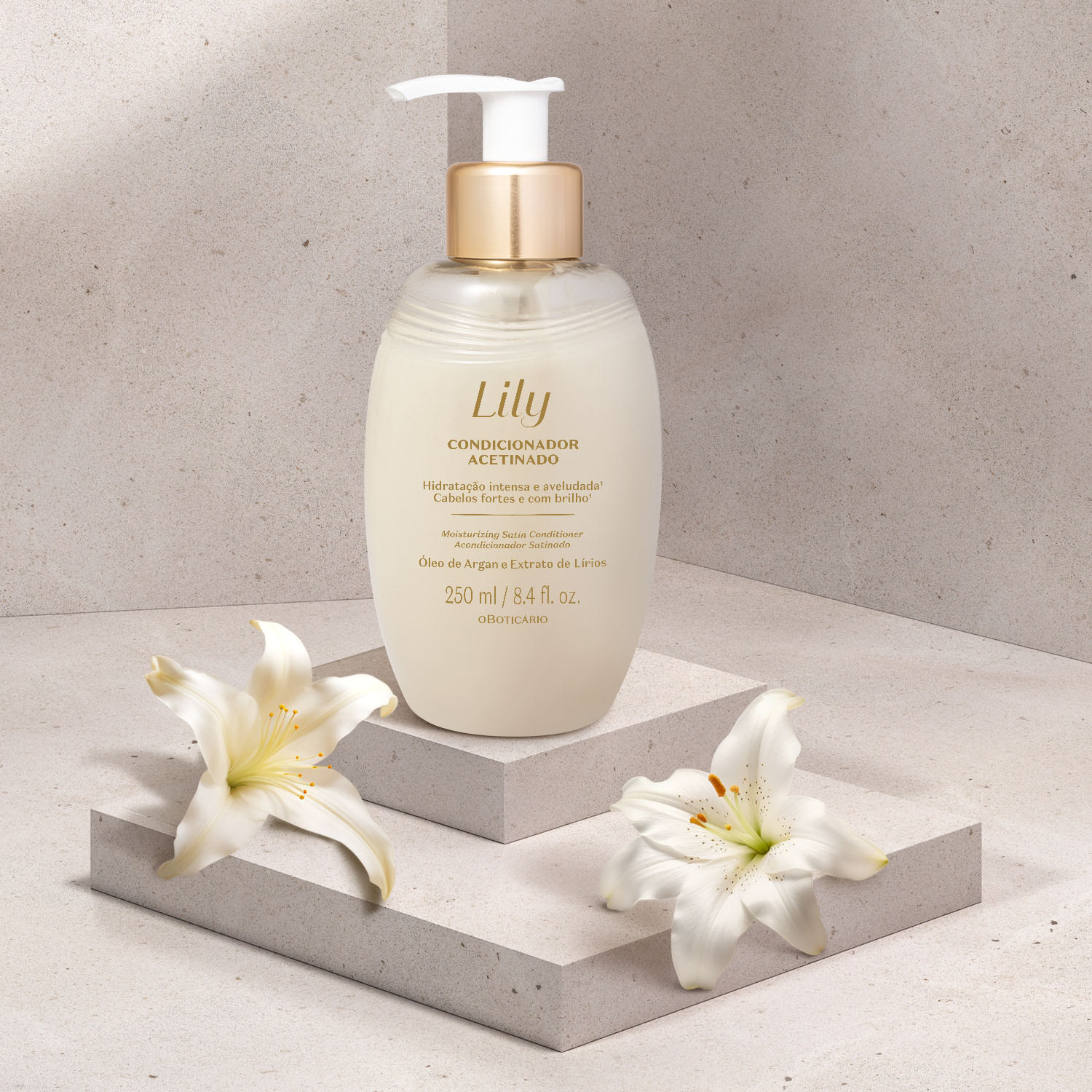 Condicionador Acetinado Lily 250ml