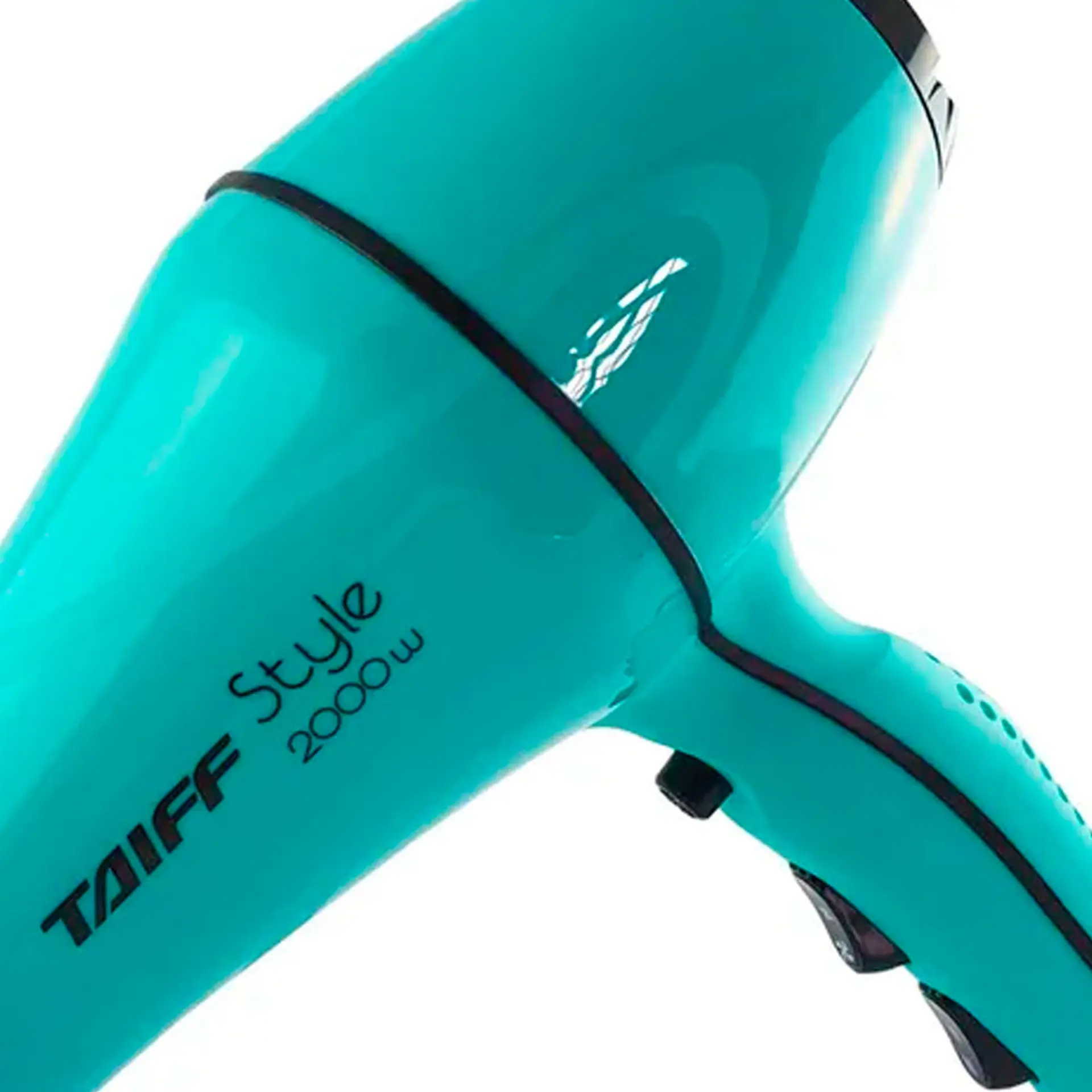 Secador de Cabelo Taiff Style Motor AC Profissional Jato de Ar Frio 2000W - Azul/Preto - 110 Volts