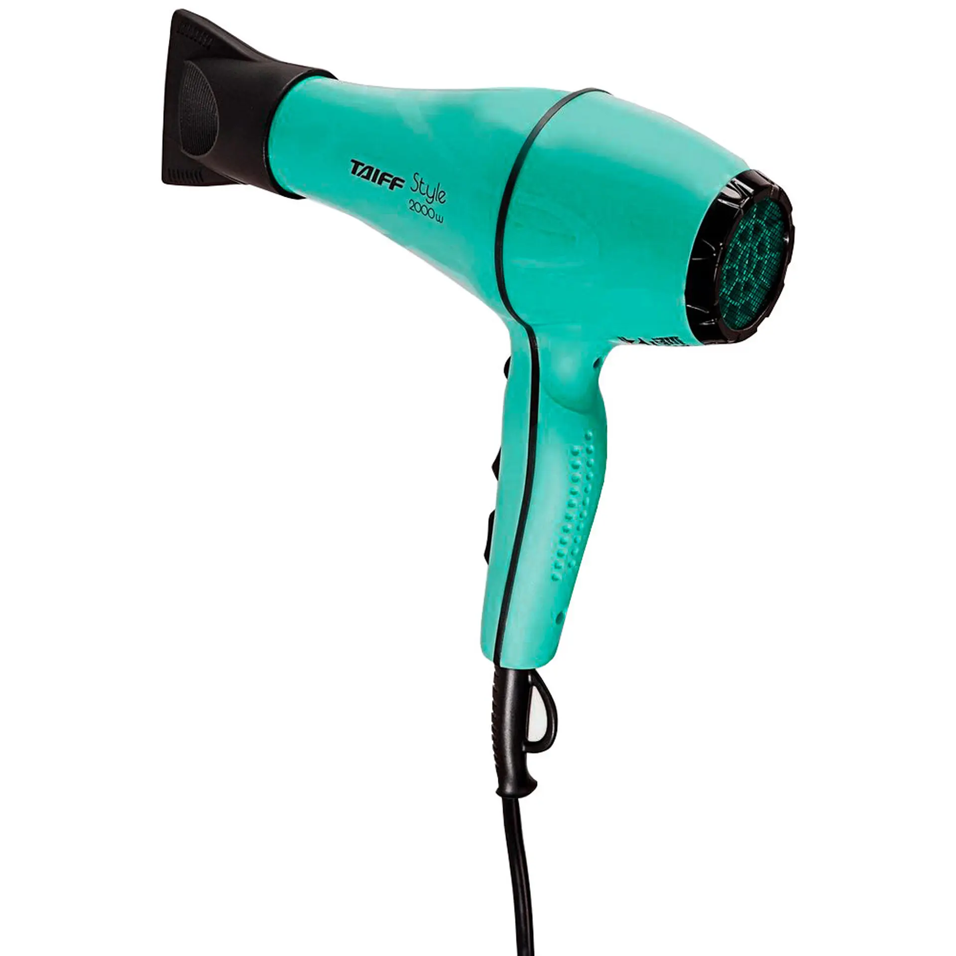 Secador de Cabelo Taiff Style Motor AC Profissional Jato de Ar Frio 2000W - Azul/Preto - 110 Volts